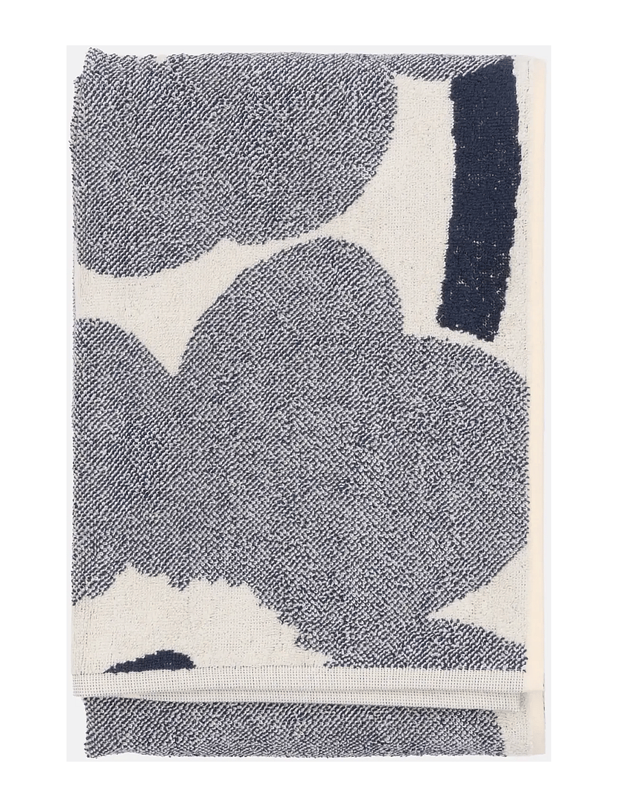 Marimekko Home - UNIKKO BATH TOWEL 70X150CM - badetücher - off white, blueberry - 1