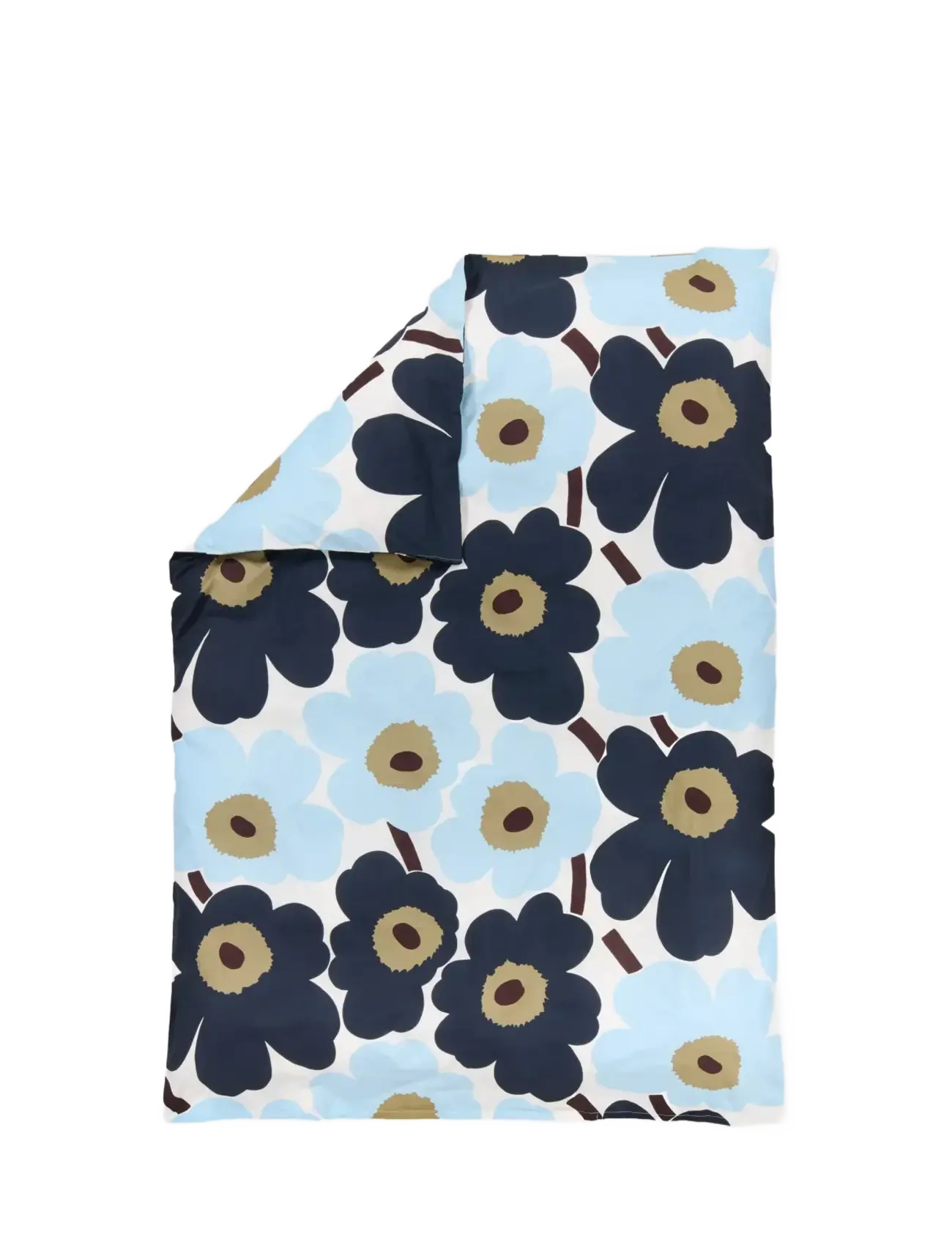 Marimekko Home UNIKKO DC 150X210CM - Marimekko Home - OFF WHITE, BLUEBERRY, C.BLUE / blue