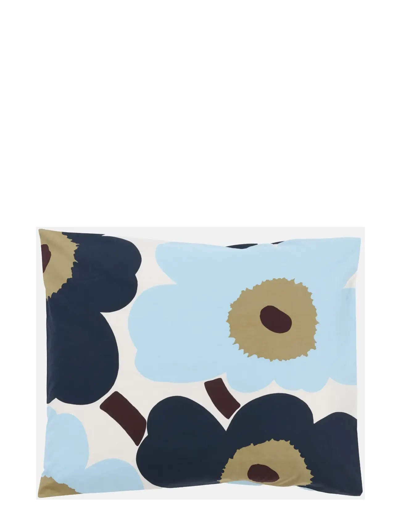 Marimekko Home Unikko Pc 50X60cm, 50X60, Navy, Sengetekstiler > Pudebetræk, Unisex