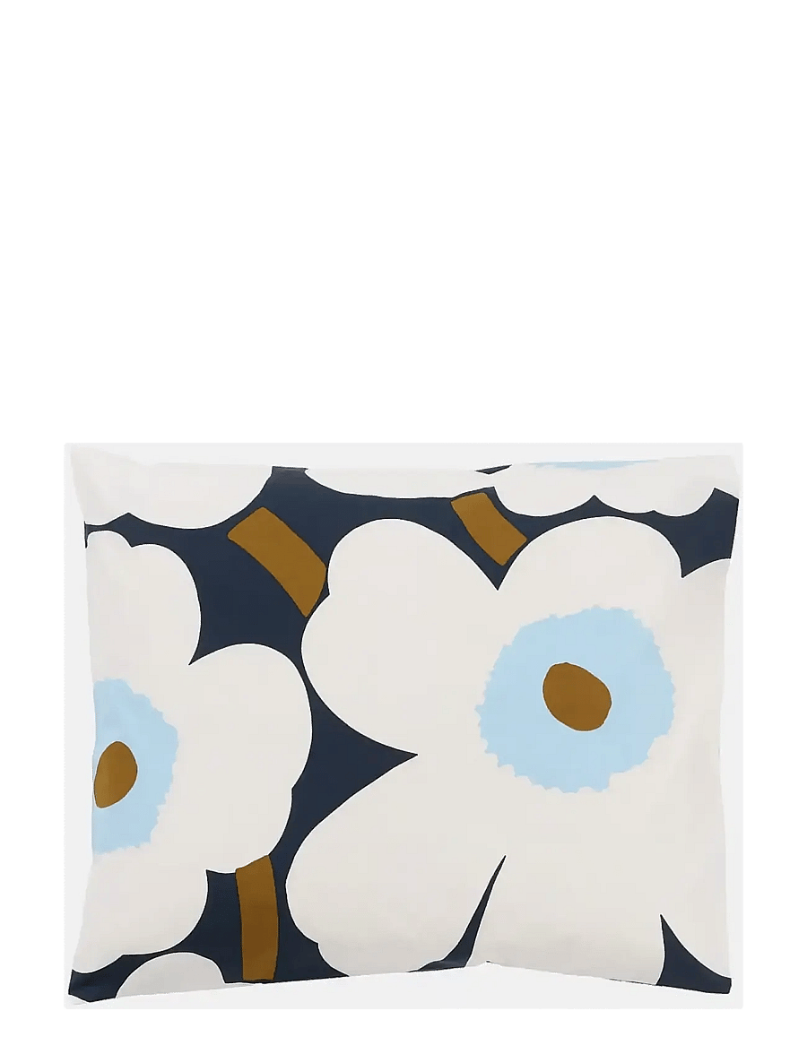 Marimekko Home - UNIKKO PC 50X60CM - padjapüürid - blueberry, off white, c.blue - 0