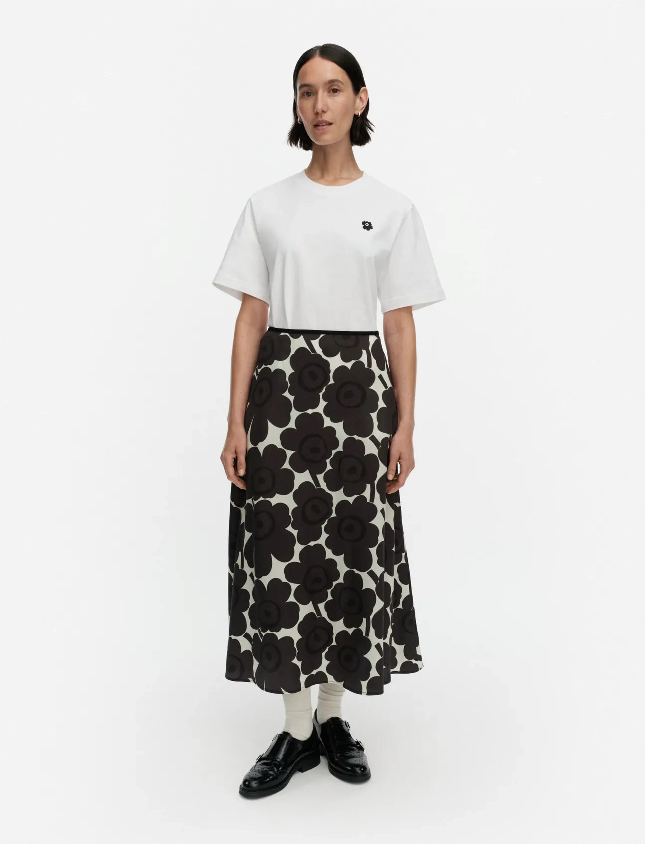Marimekko Edetä Unikko - Black - 36
