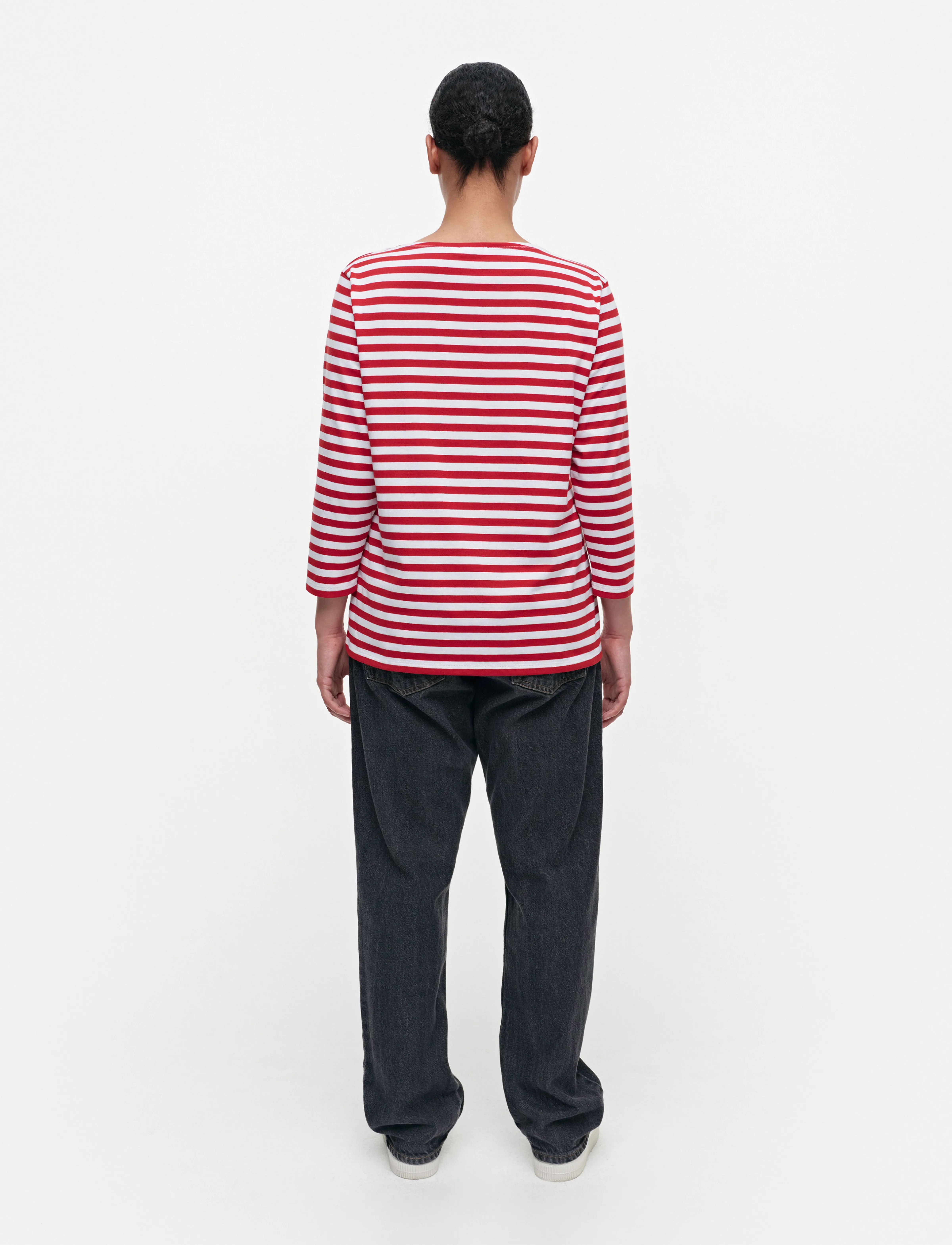 Marimekko - Ilma shirt - white, red - 3