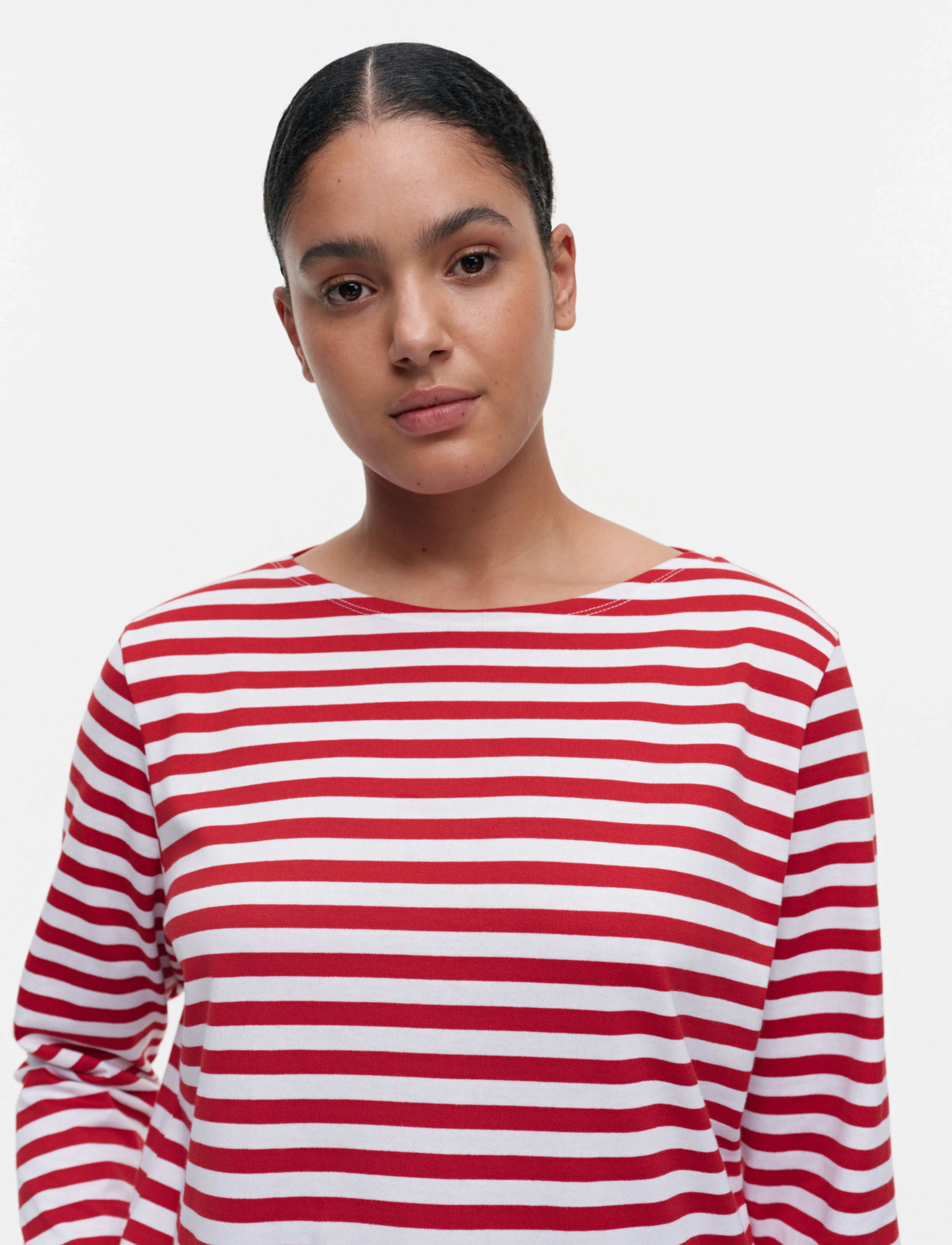 Marimekko - Ilma shirt - white, red - 4