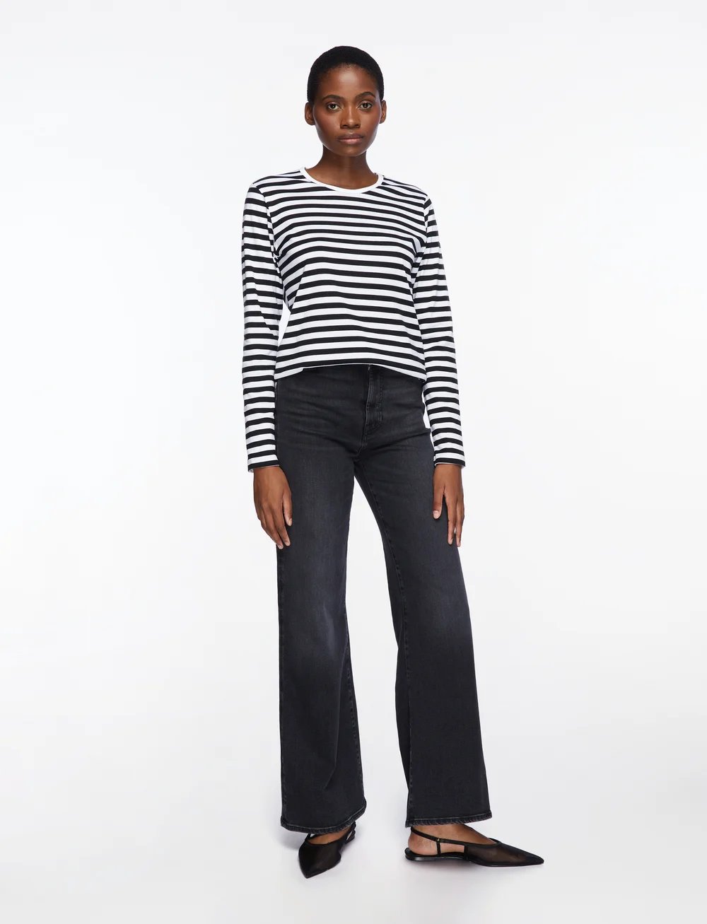 Marimekko - MARI 2017 - langærmede toppe - white, black - 2