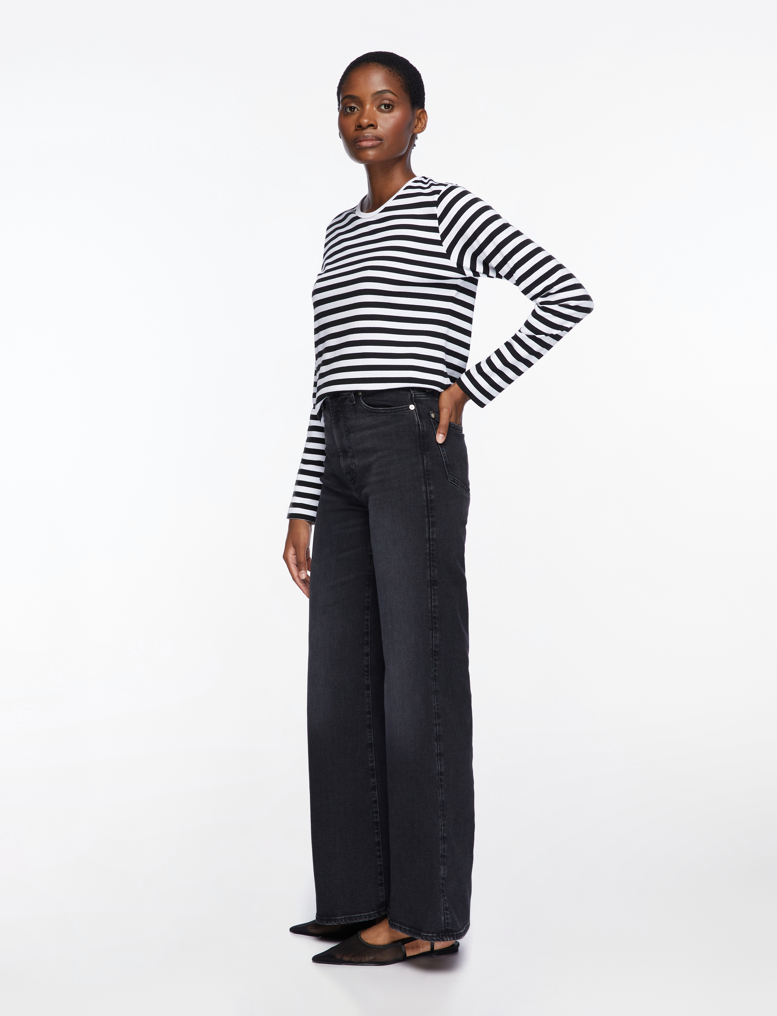 Marimekko - MARI 2017 - topy z długimi rękawami - white, black - 3