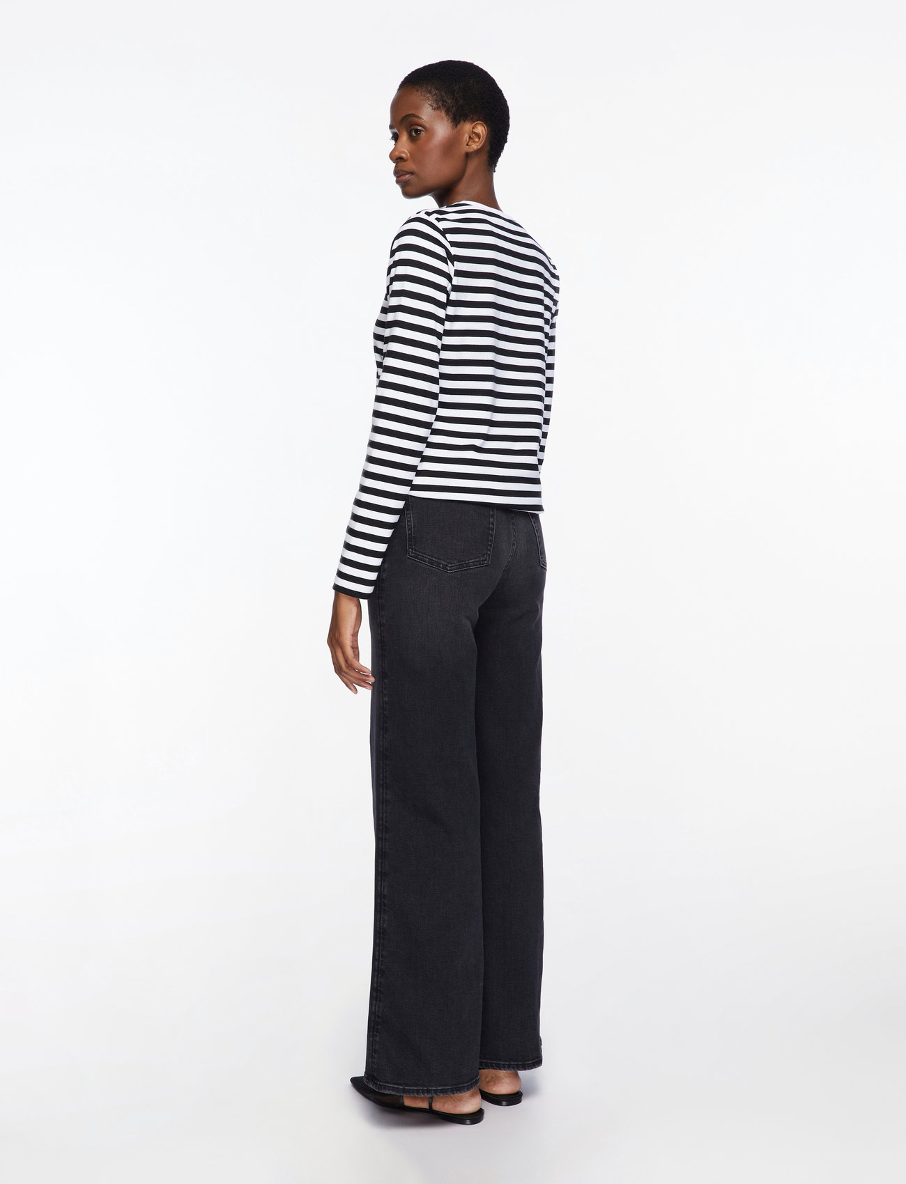 Marimekko - MARI 2017 - langärmlige tops - white, black - 4