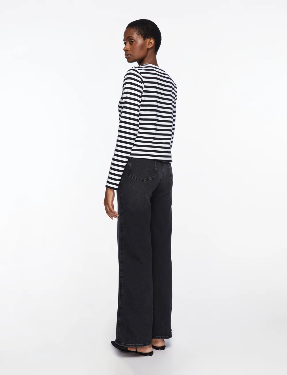 Marimekko - MARI 2017 - langærmede toppe - white, black - 4