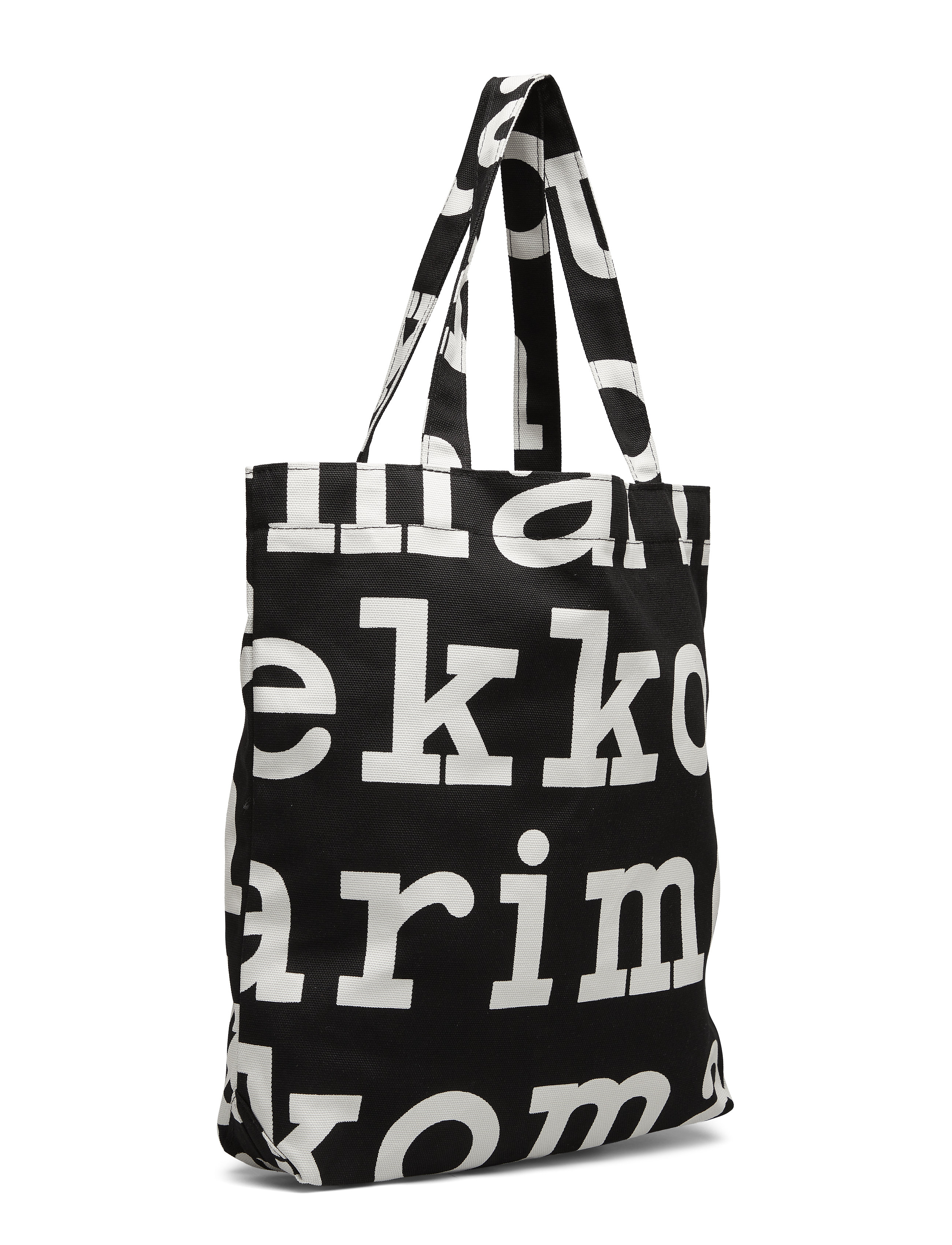 Marimekko - NOTKO LOGO - iepirkimu maisiņi - black,off white - 3