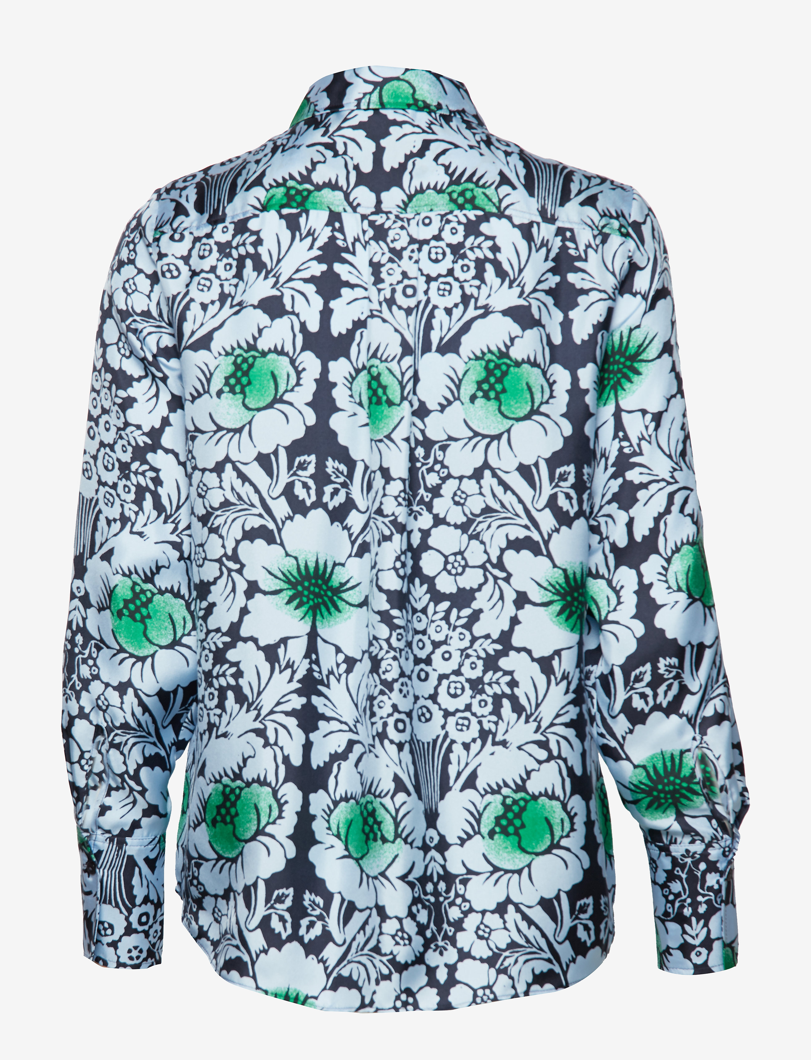 Marimekko - TOIVEIKAS JUHANNUS Shirt - dark blue, light blue, green - 1