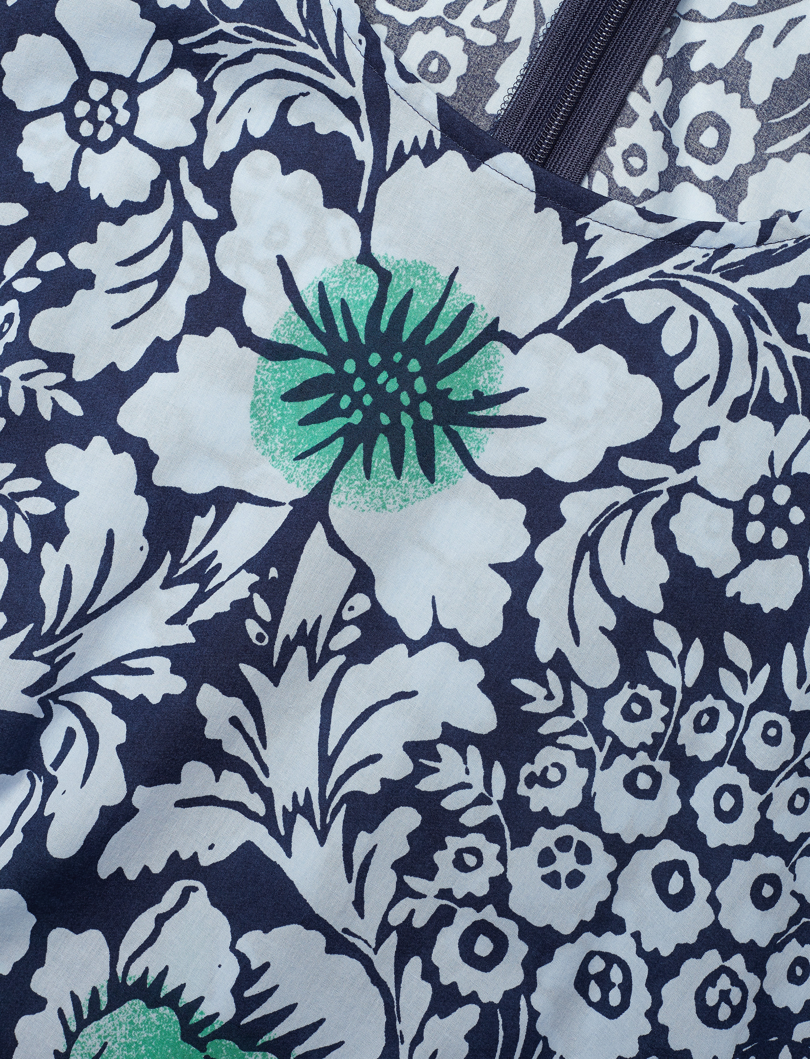 Marimekko - VEROINEN JUHANNUS Dress - dark blue, light blue, green - 2
