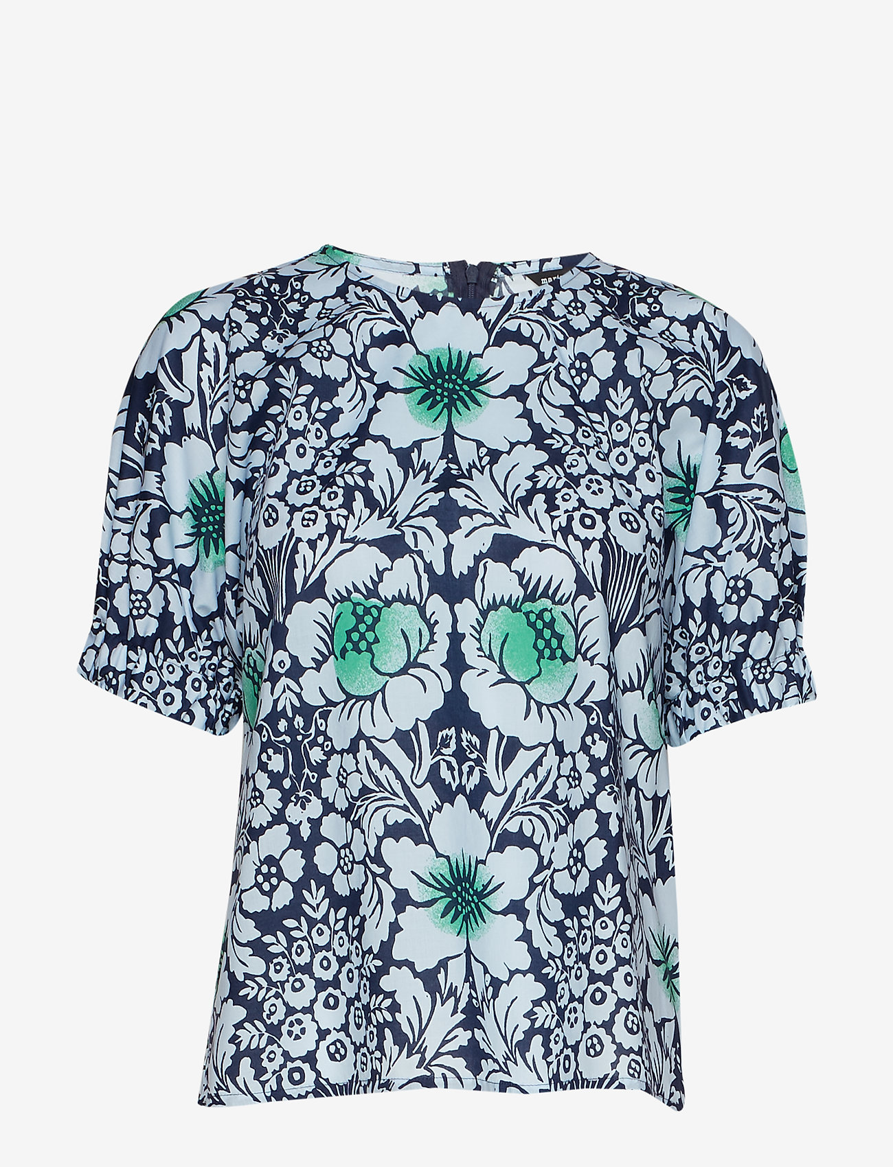 Marimekko - POLVEILEVA JUHANNUS Shirt - dark blue, light blue, green - 0