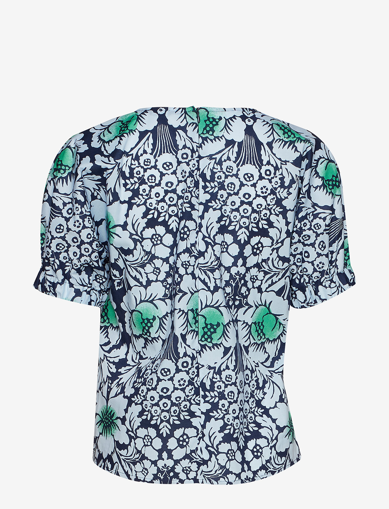 Marimekko - POLVEILEVA JUHANNUS Shirt - dark blue, light blue, green - 1