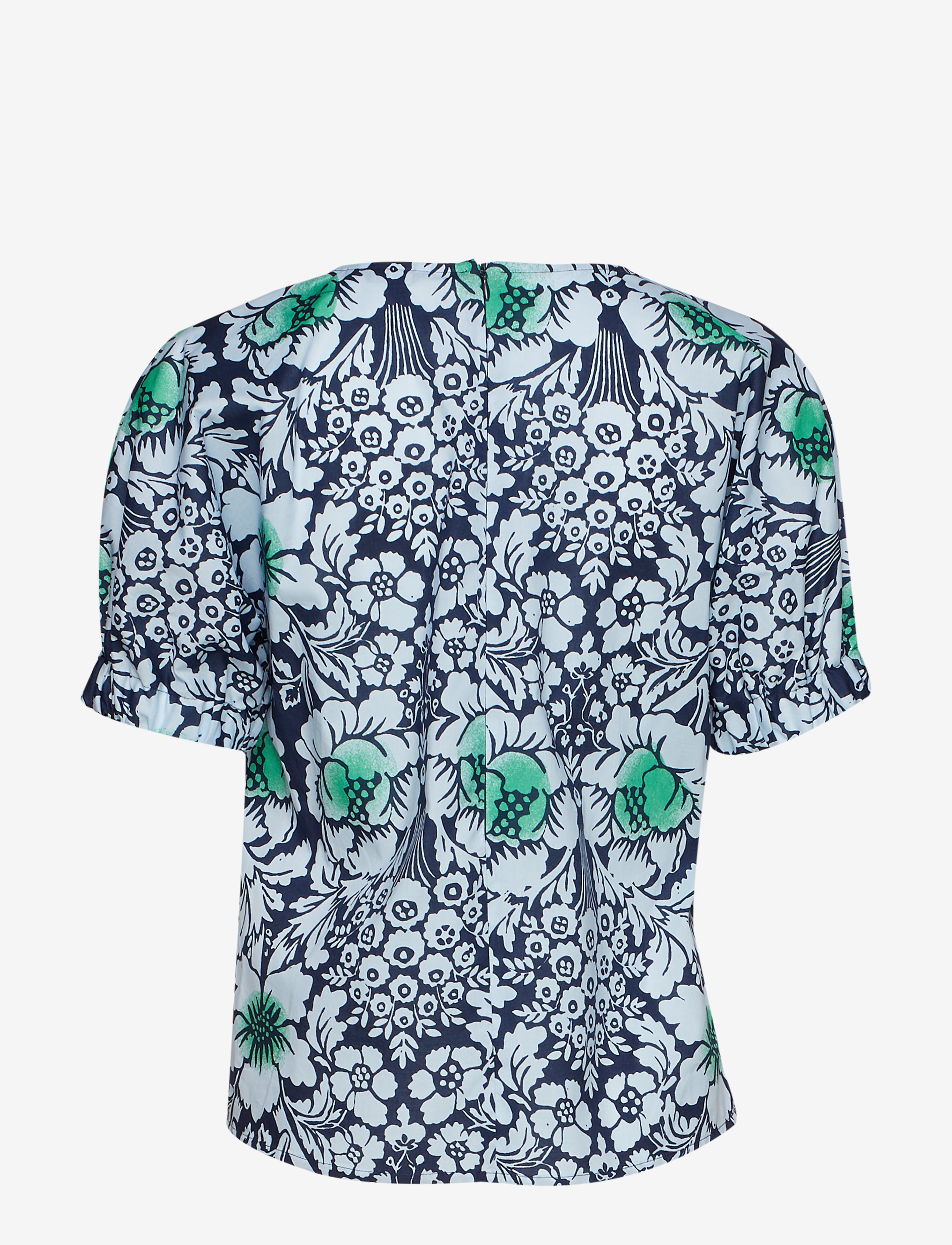 Marimekko - POLVEILEVA JUHANNUS Shirt - dark blue, light blue, green - 1