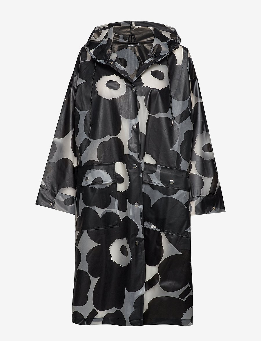 Marimekko - KIRJOITTAMATON Coat - black - 0