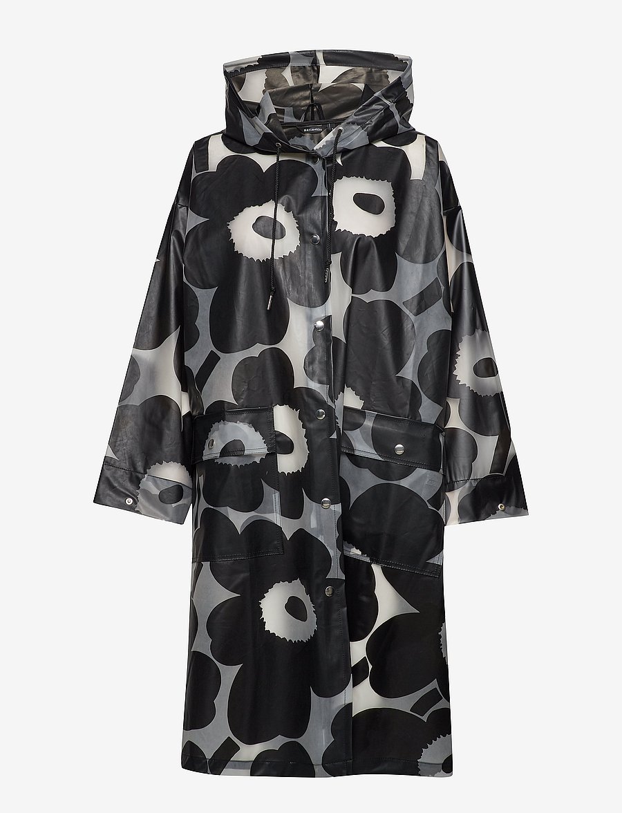 Marimekko - KIRJOITTAMATON Coat - black - 1