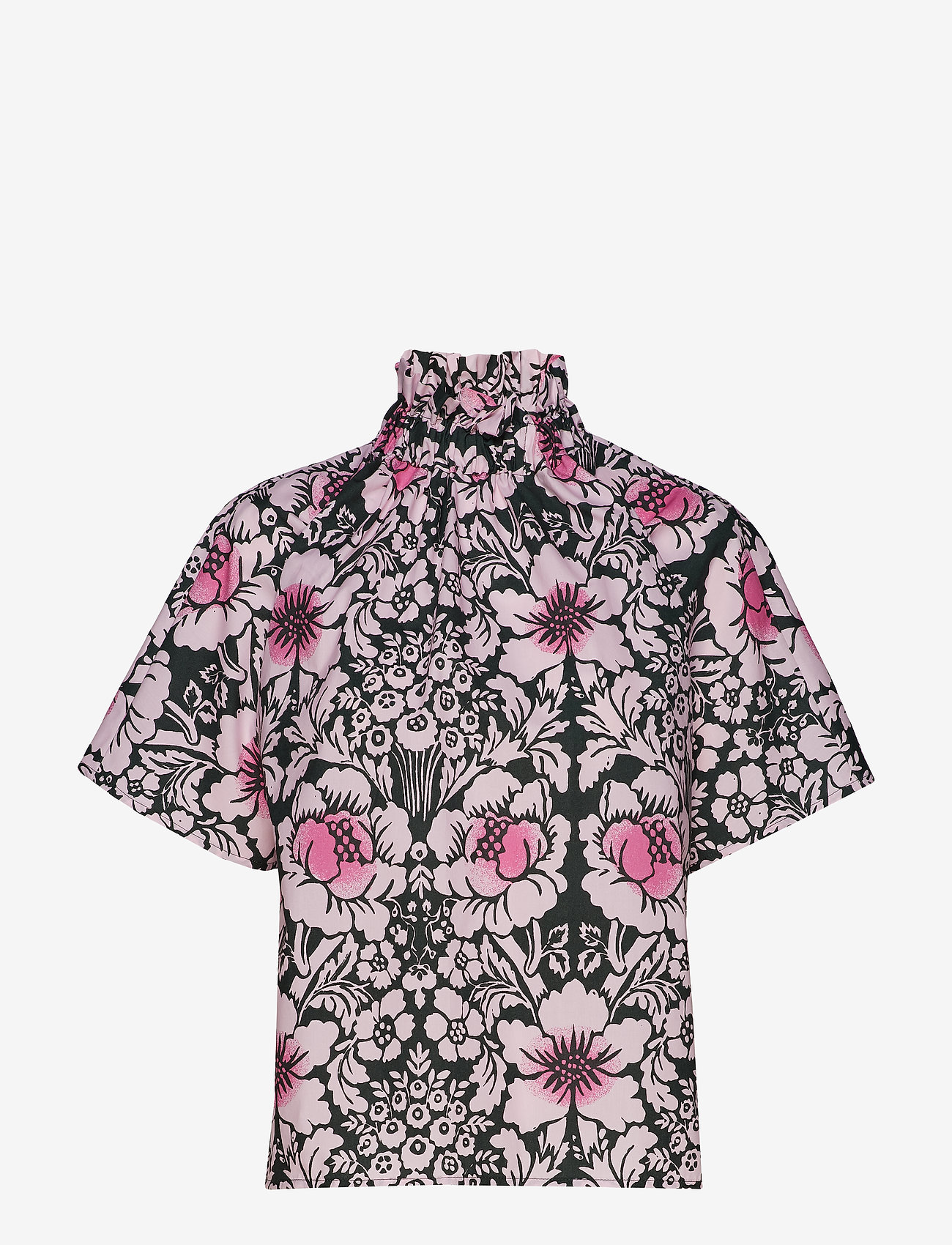 Marimekko - SOHVI JUHANNUS Shirt - green, rose, pink - 0