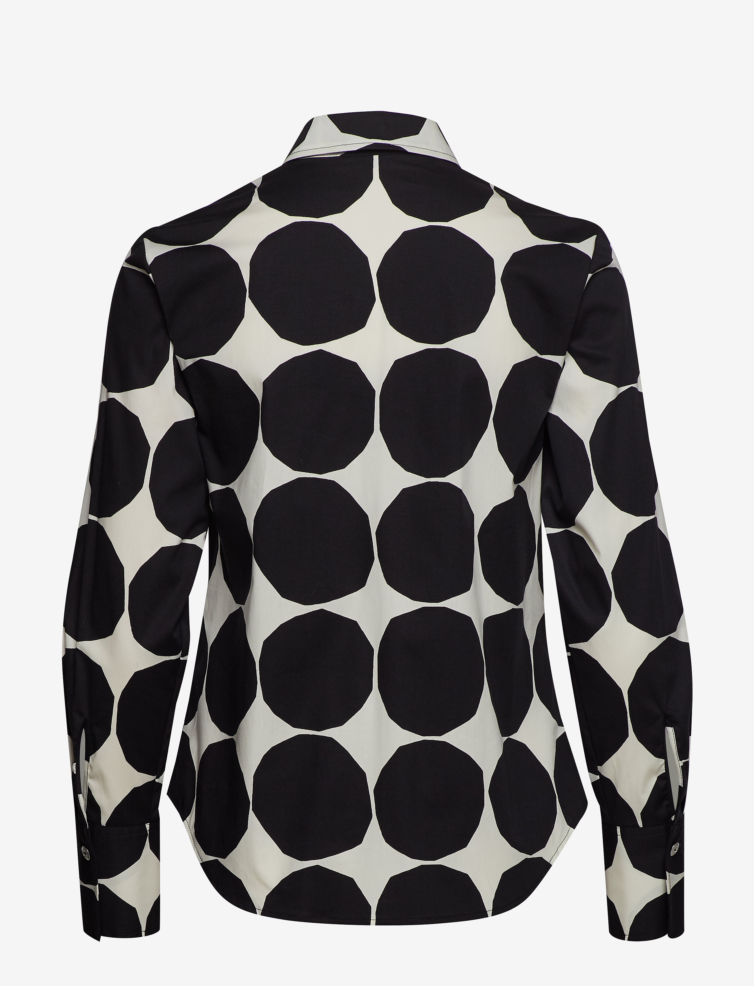 Marimekko - ESIKUVA PIENET KIVET Shirt - off-white, black - 1