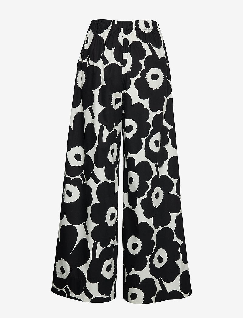 Marimekko - REVYY PIENI UNIKKO 2 Trousers - off-white, black - 1