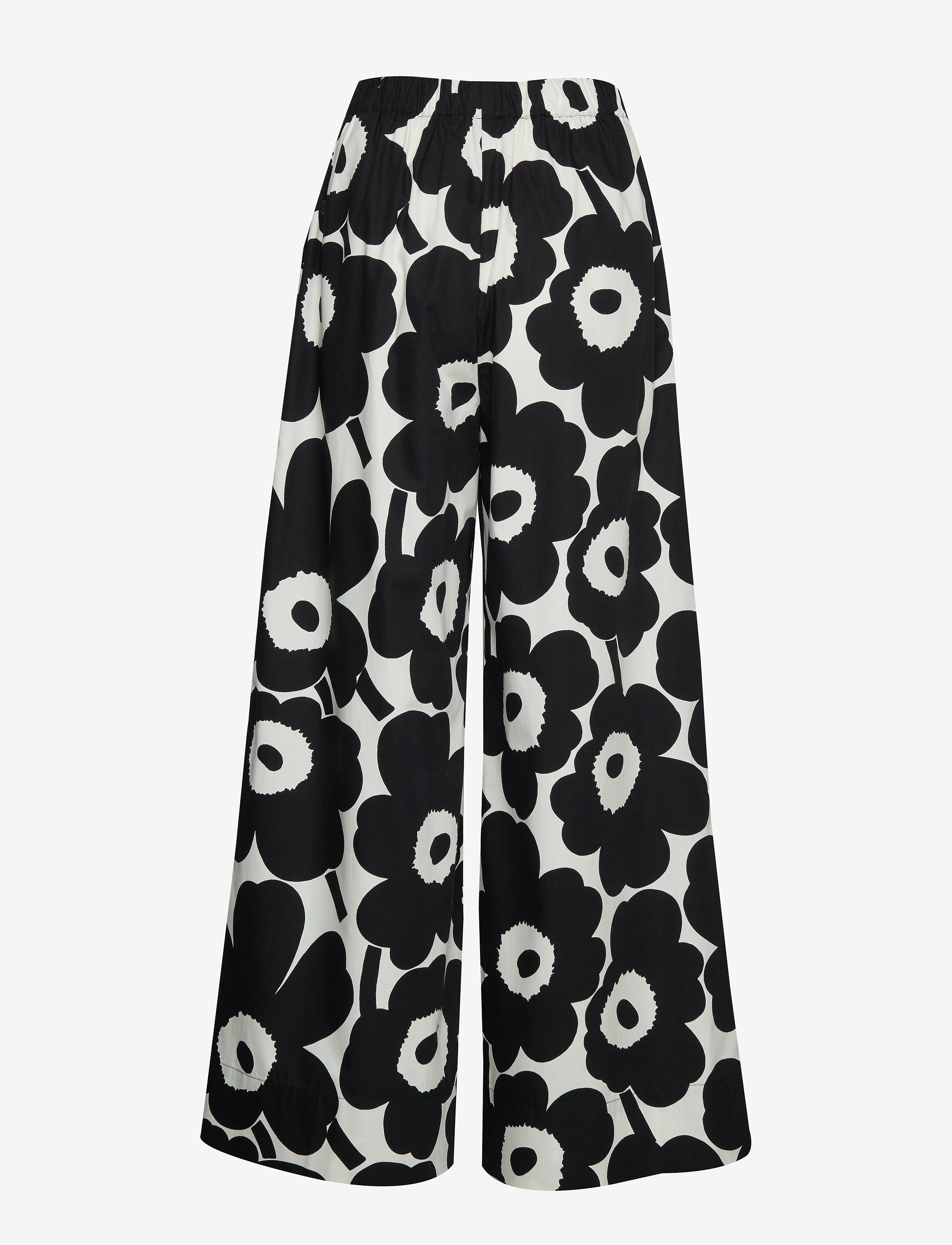 Marimekko - REVYY PIENI UNIKKO 2 Trousers - off-white, black - 1