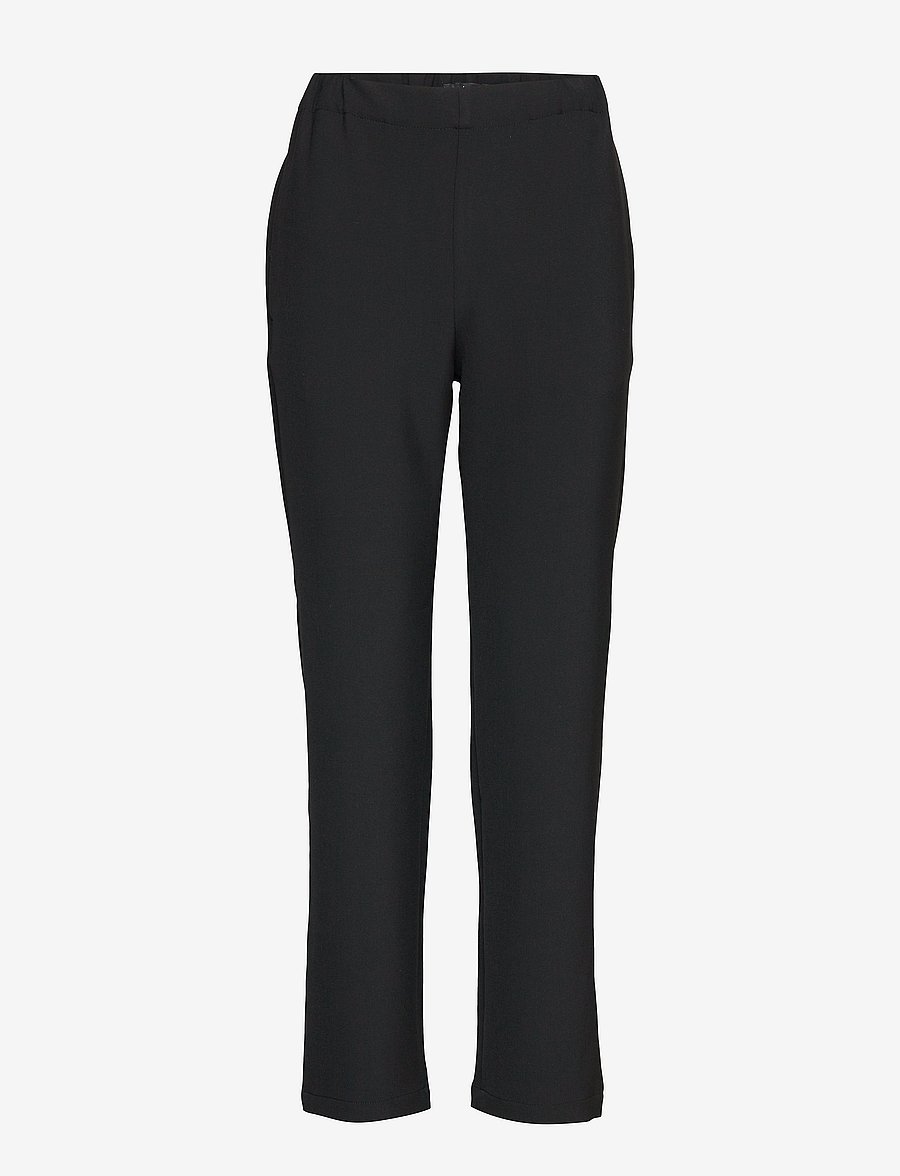Marimekko - ELENA LONG SOLID Trousers - black - 0