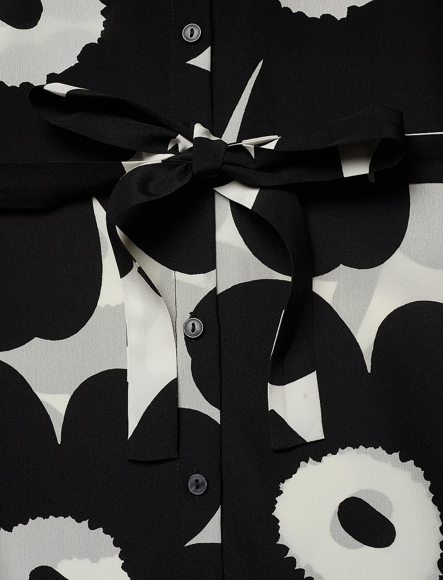 Marimekko - BETTINA PIENI UNIKKO 2 Dress - off-white, black - 3