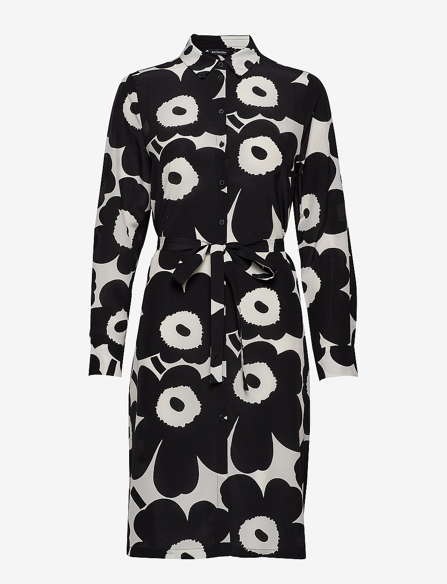 Marimekko - BETTINA PIENI UNIKKO 2 Dress - off-white, black - 0