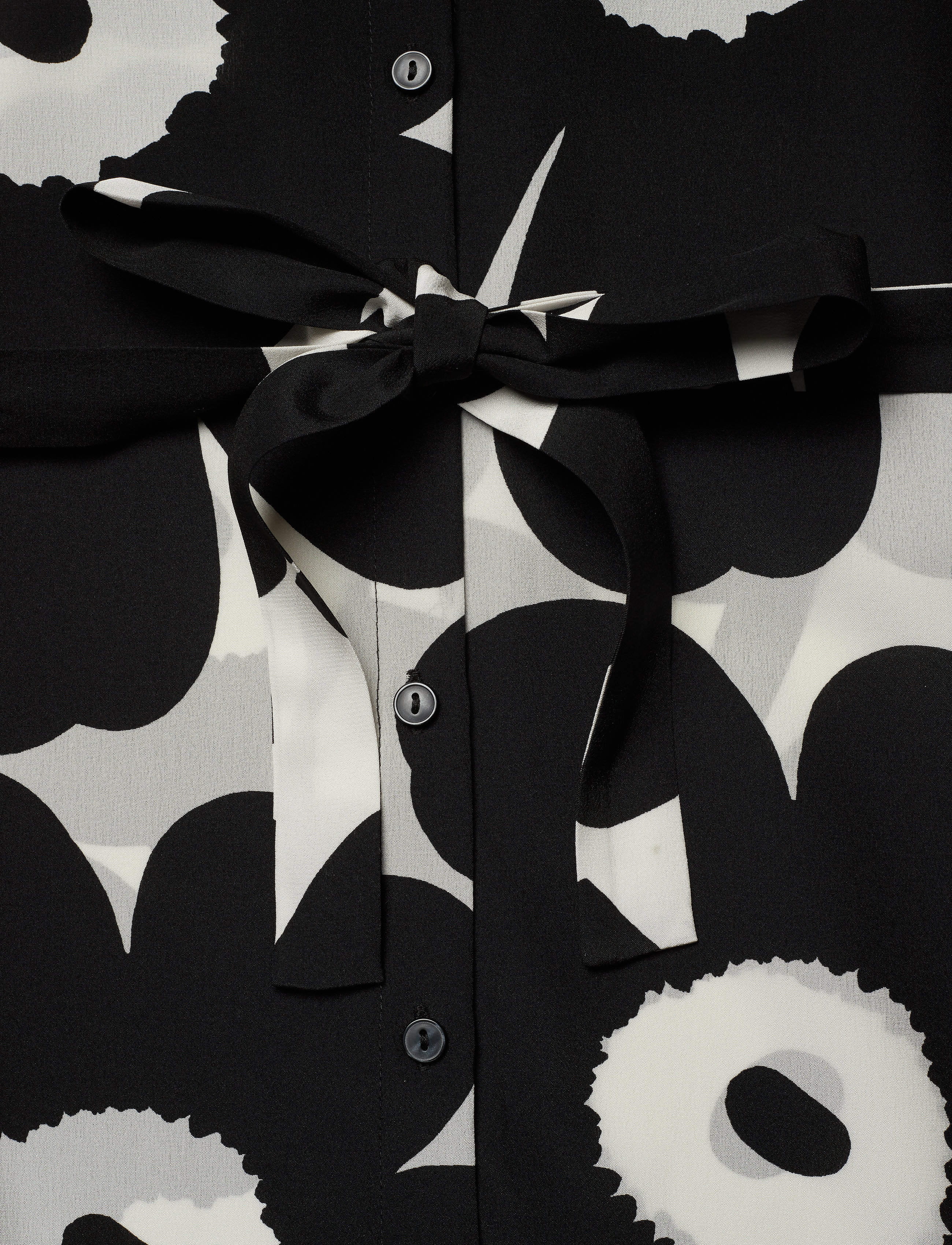 Marimekko - BETTINA PIENI UNIKKO 2 Dress - off-white, black - 3