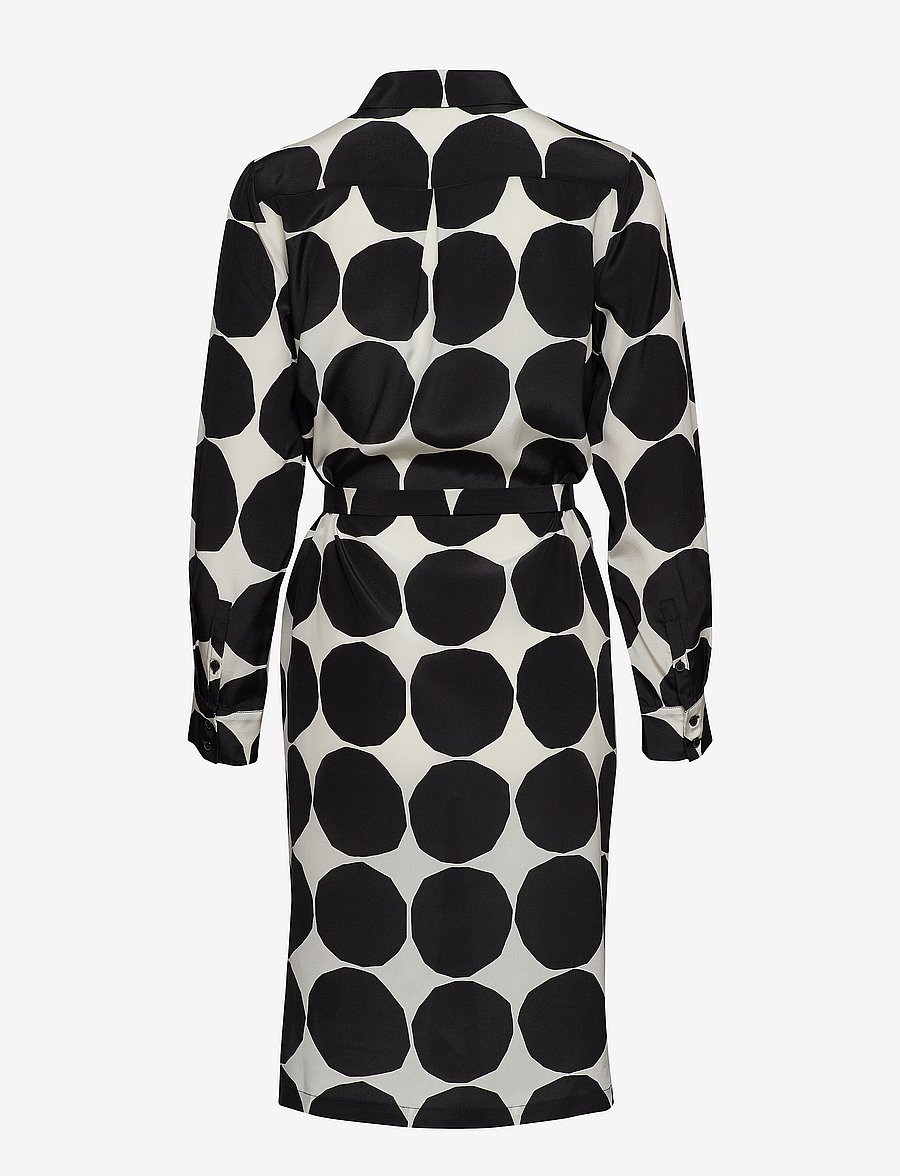 Marimekko - BETTINA PIENET KIVET Dress - off-white, black - 1
