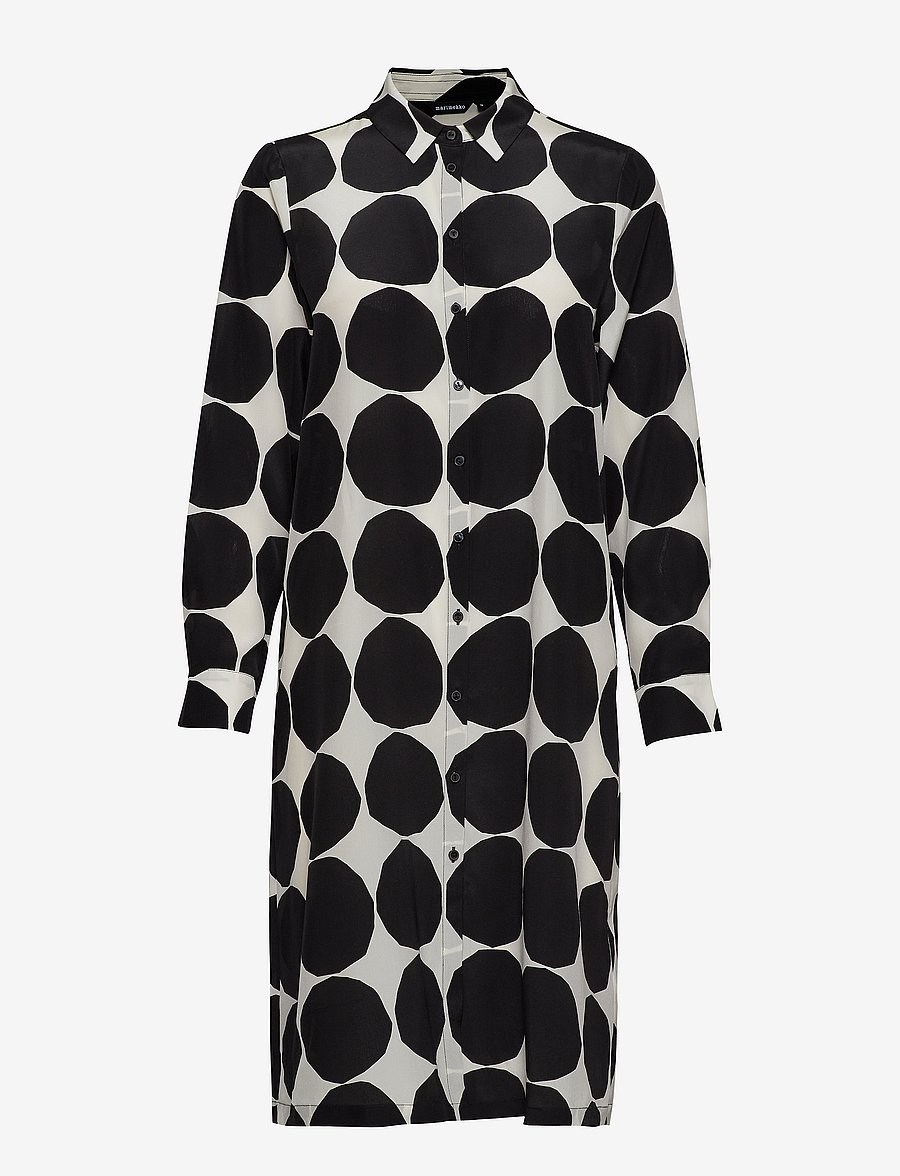 Marimekko - BETTINA PIENET KIVET Dress - off-white, black - 2