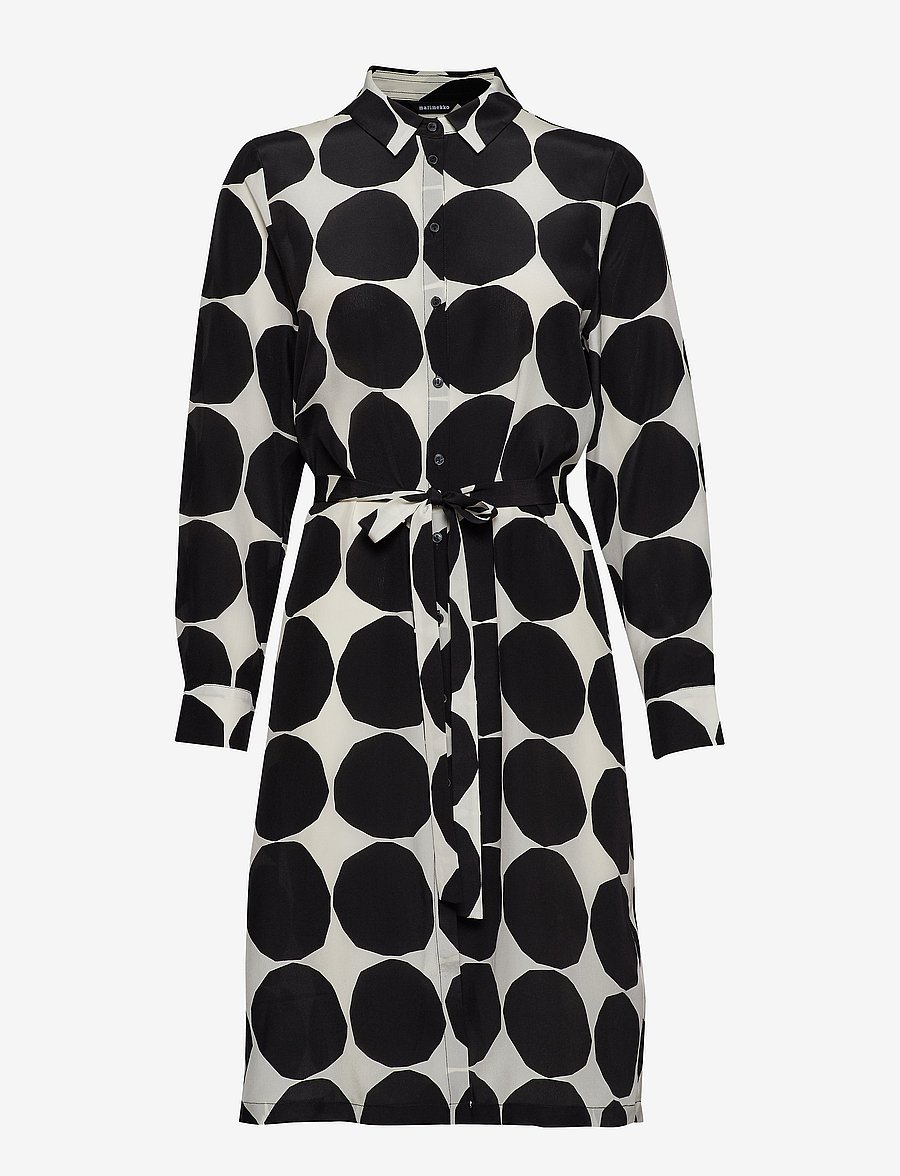 Marimekko - BETTINA PIENET KIVET Dress - off-white, black - 0