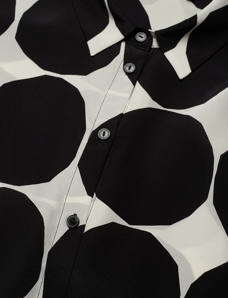 Marimekko - BETTINA PIENET KIVET Dress - off-white, black - 3