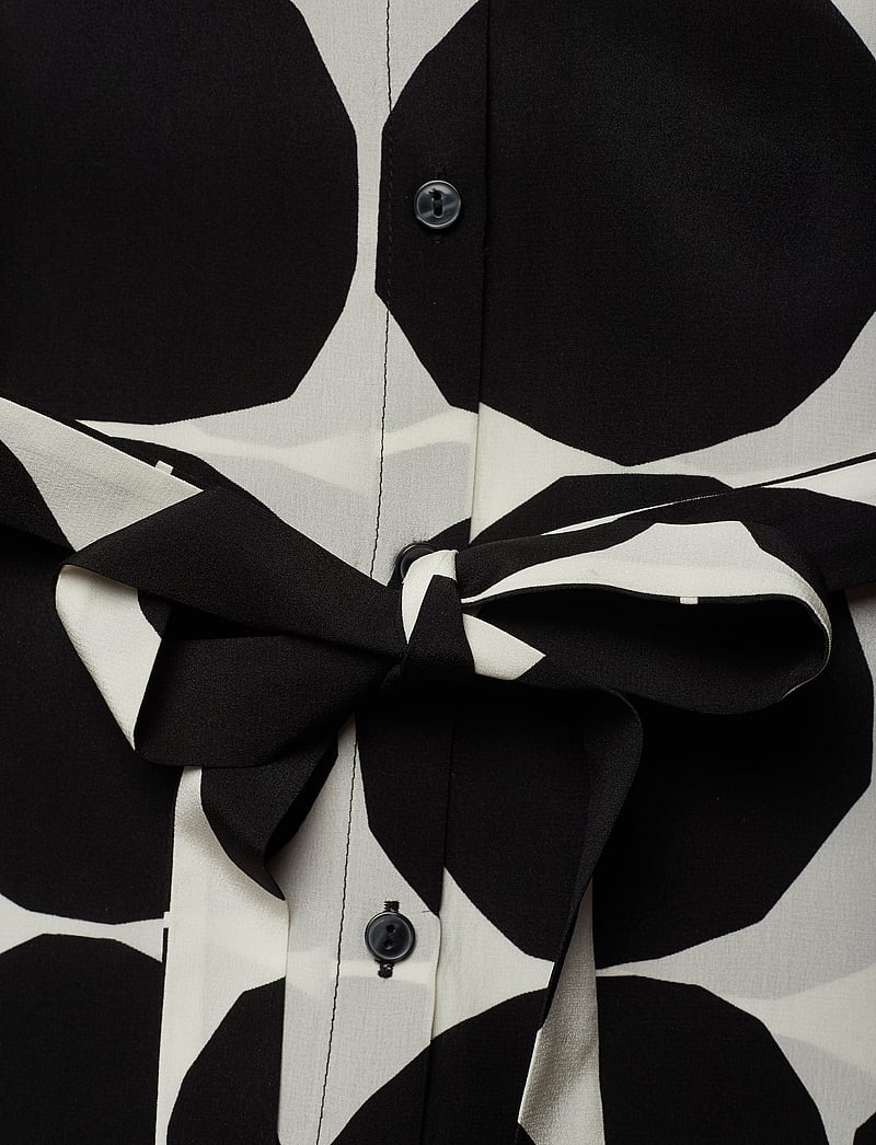 Marimekko - BETTINA PIENET KIVET Dress - off-white, black - 4