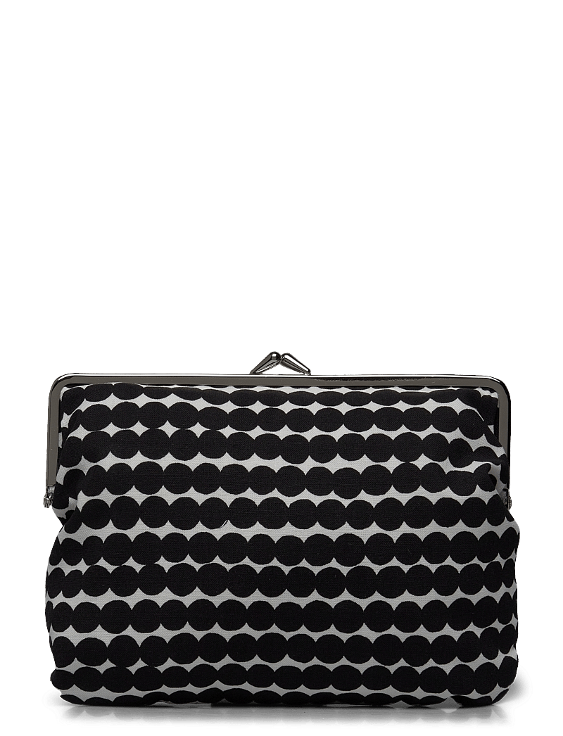 Marimekko - PUOLIKAS KUKKARO RÄSYMATTO - moetrendid - white,black - 0