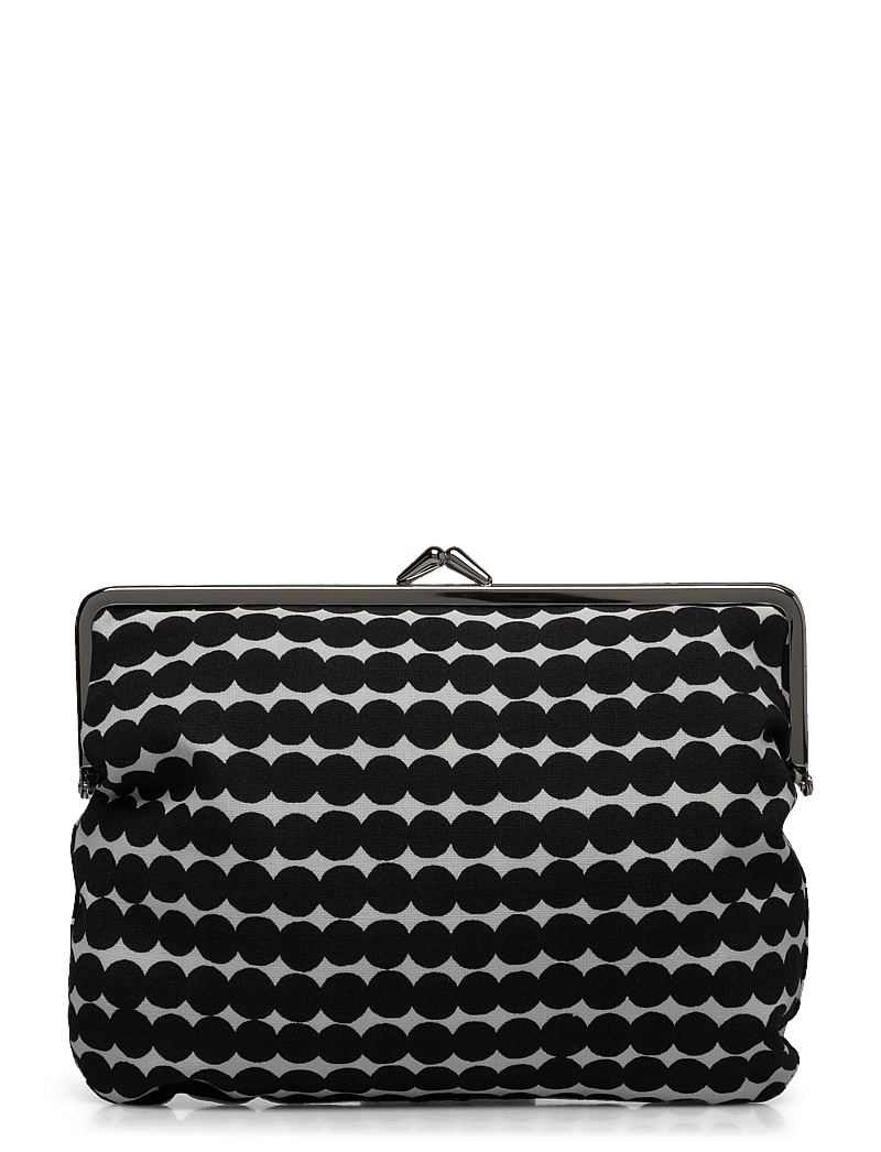 Marimekko - PUOLIKAS KUKKARO RÄSYMATTO - moetrendid - white,black - 1