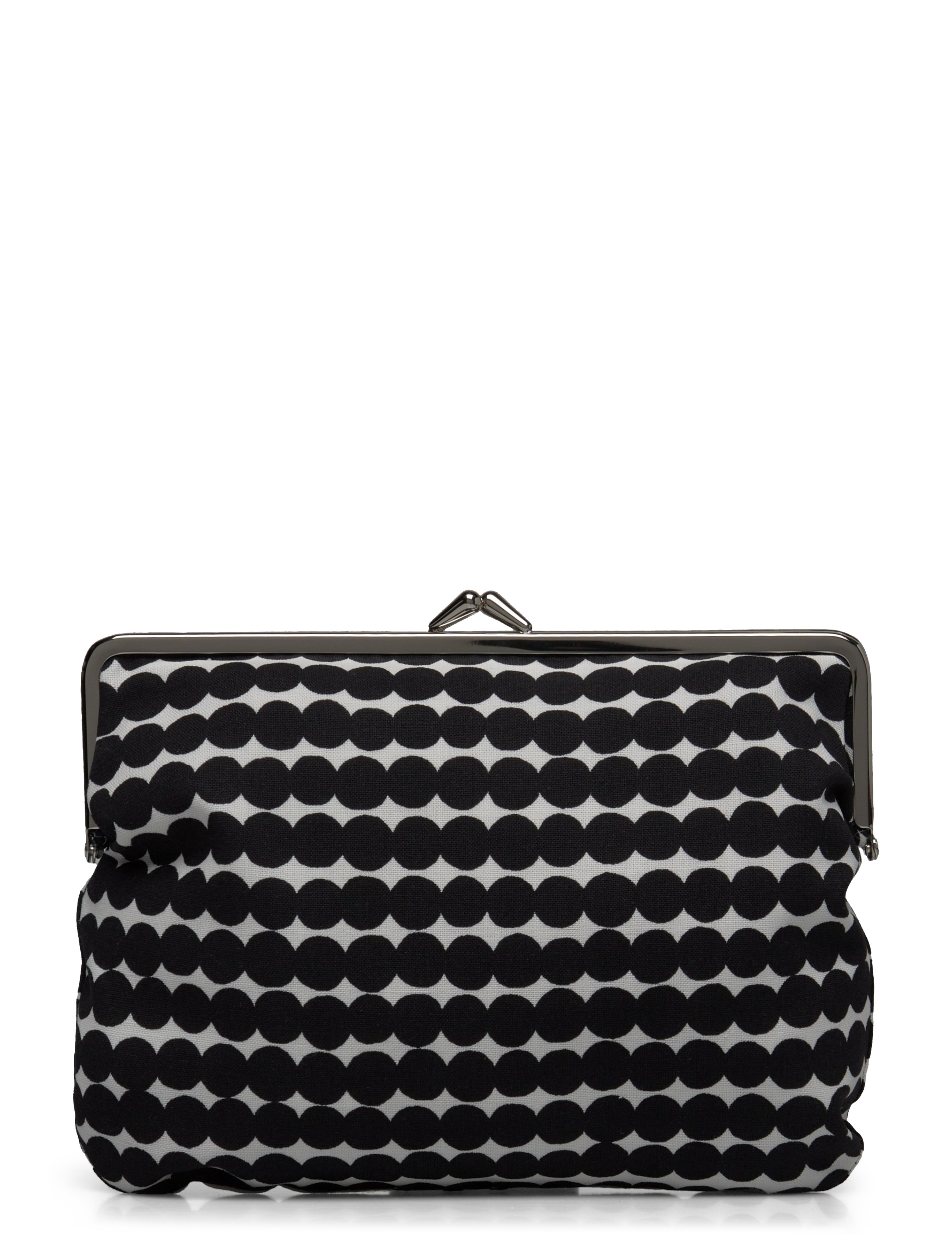 Marimekko - PUOLIKAS KUKKARO RÄSYMATTO - plånböcker - white,black - 1
