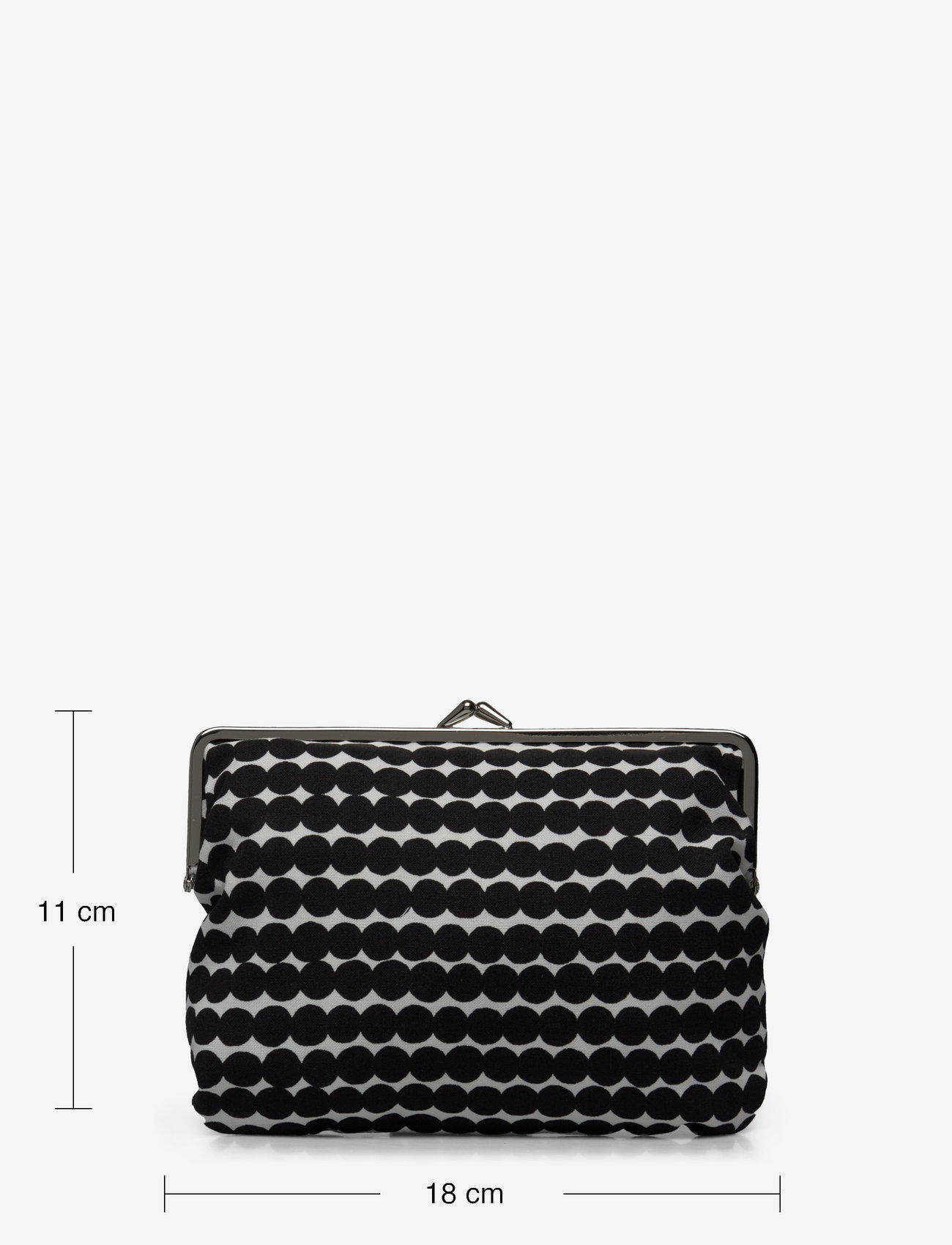 Marimekko - PUOLIKAS KUKKARO RÄSYMATTO - lommebøker - white,black - 4