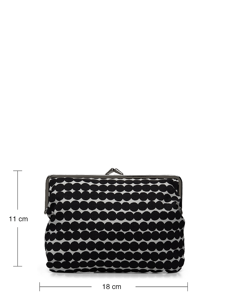 Marimekko - PUOLIKAS KUKKARO RÄSYMATTO - moetrendid - white,black - 4