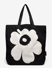 Marimekko - TORNA UNIKKO - tote bags - black,white - 0