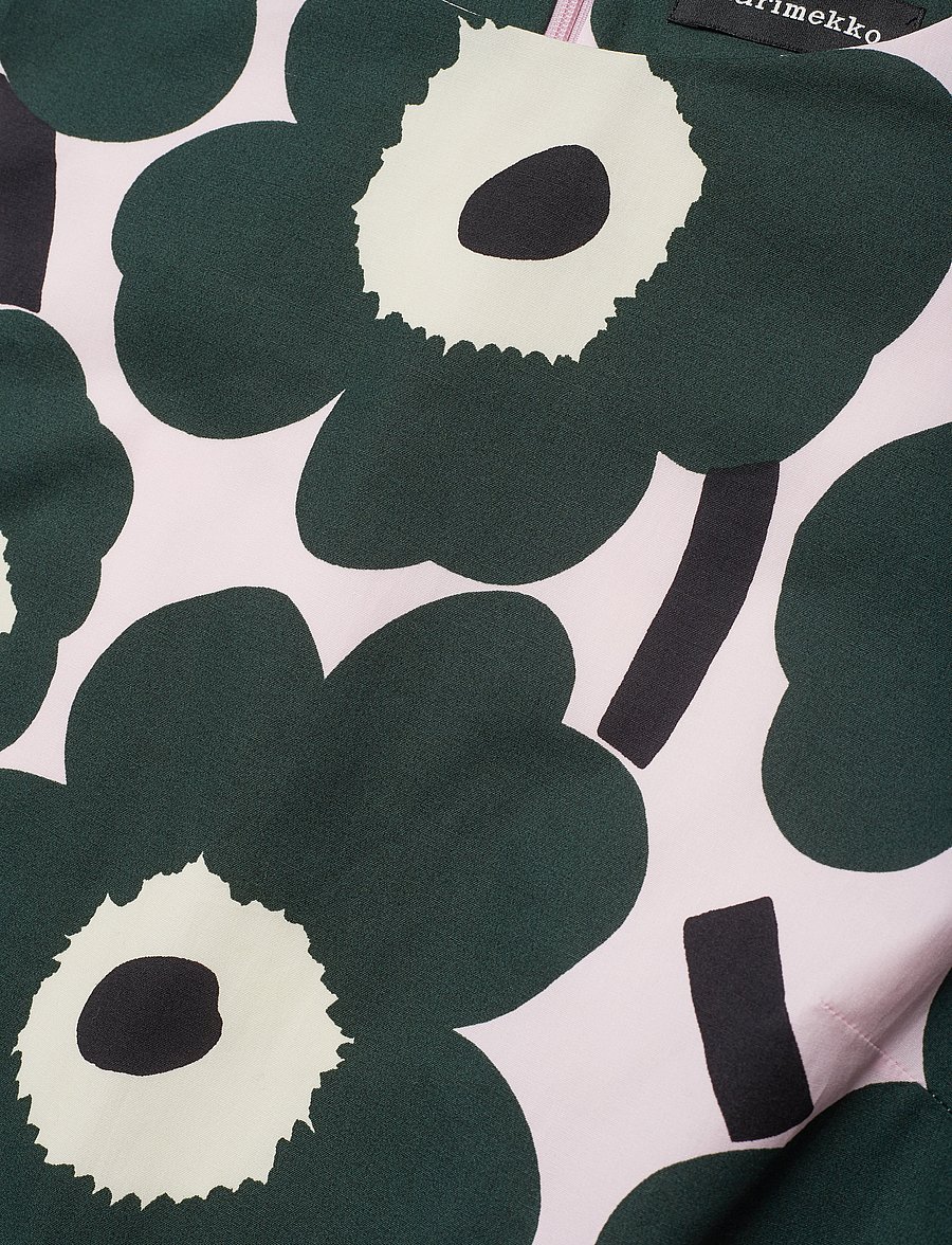 Marimekko - UNELMA PIENI UNIKKO 2 Dress - pink, dark green, black - 2