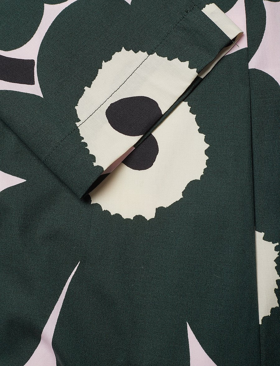 Marimekko - UNELMA PIENI UNIKKO 2 Dress - pink, dark green, black - 3