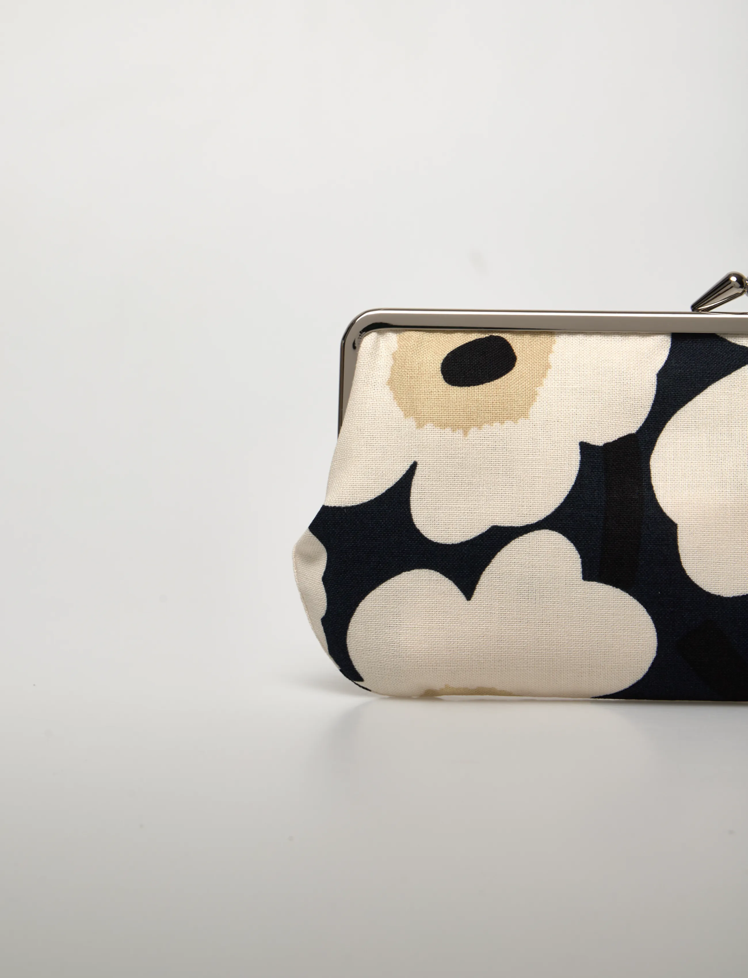 Marimekko - MINI UNIKKO COIN PURSE - mid night blue, cream, hay - 4