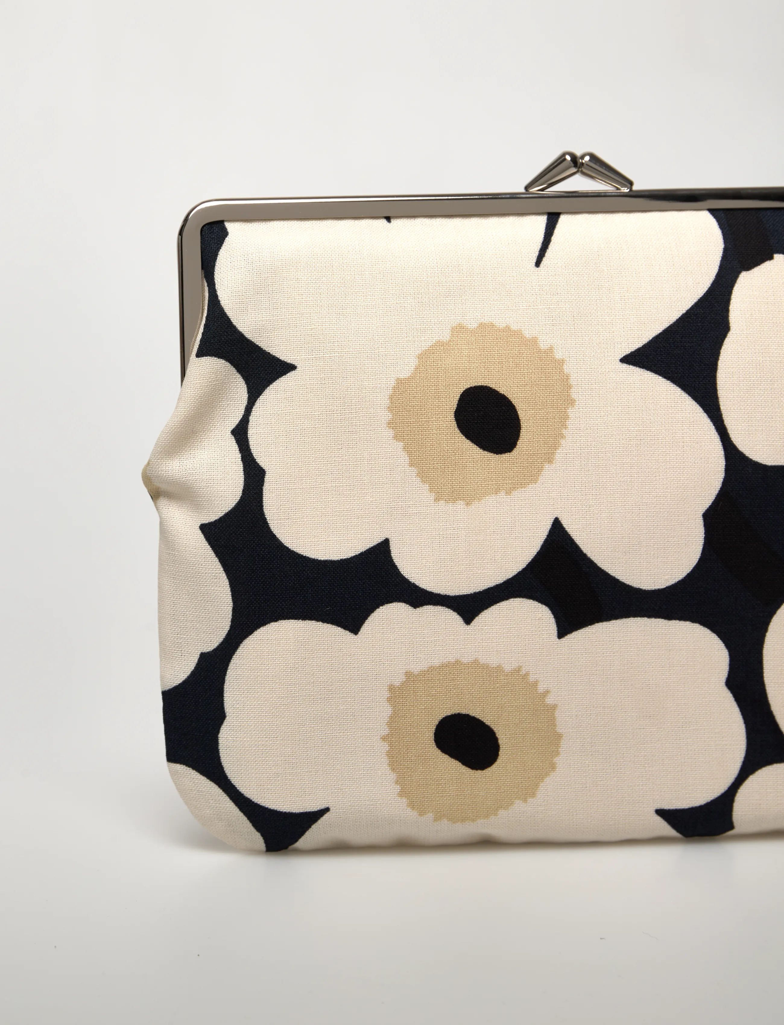Marimekko - MINI UNIKKO PUOLIKAS COINPURSE - mid night blue, cream, hay - 4