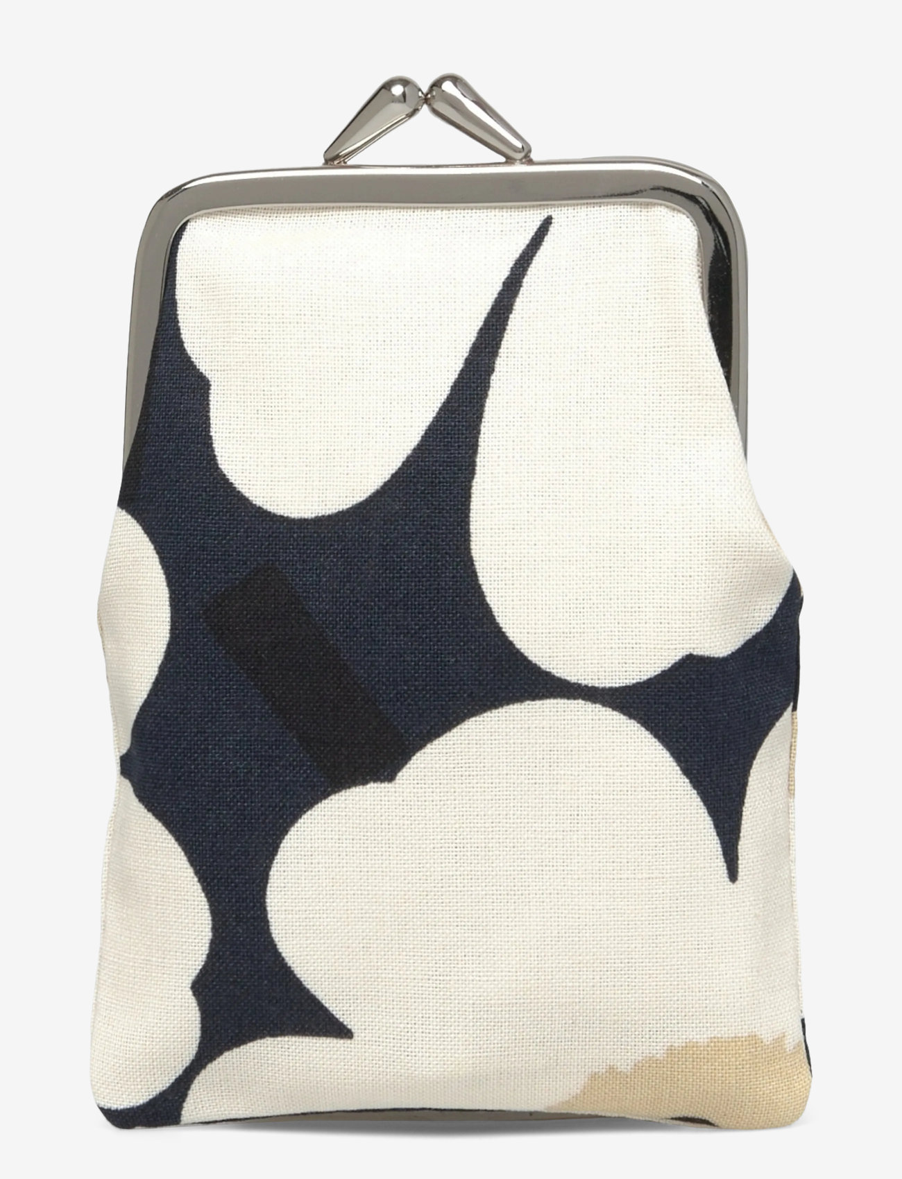 Marimekko - MINI UNIKKO CARD PURSE - mid night blue, cream, hay - 0