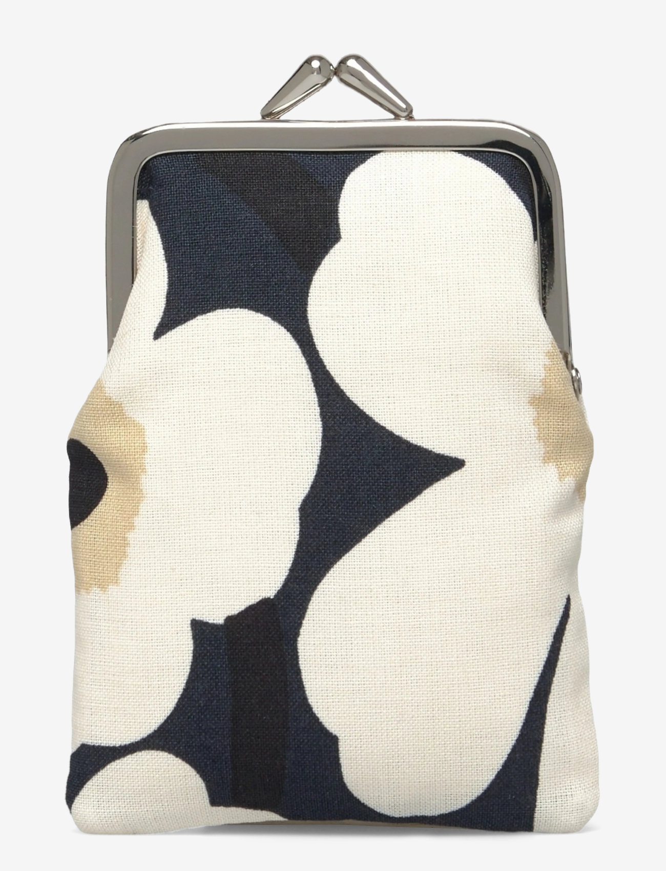 Marimekko - MINI UNIKKO CARD PURSE - mid night blue, cream, hay - 1