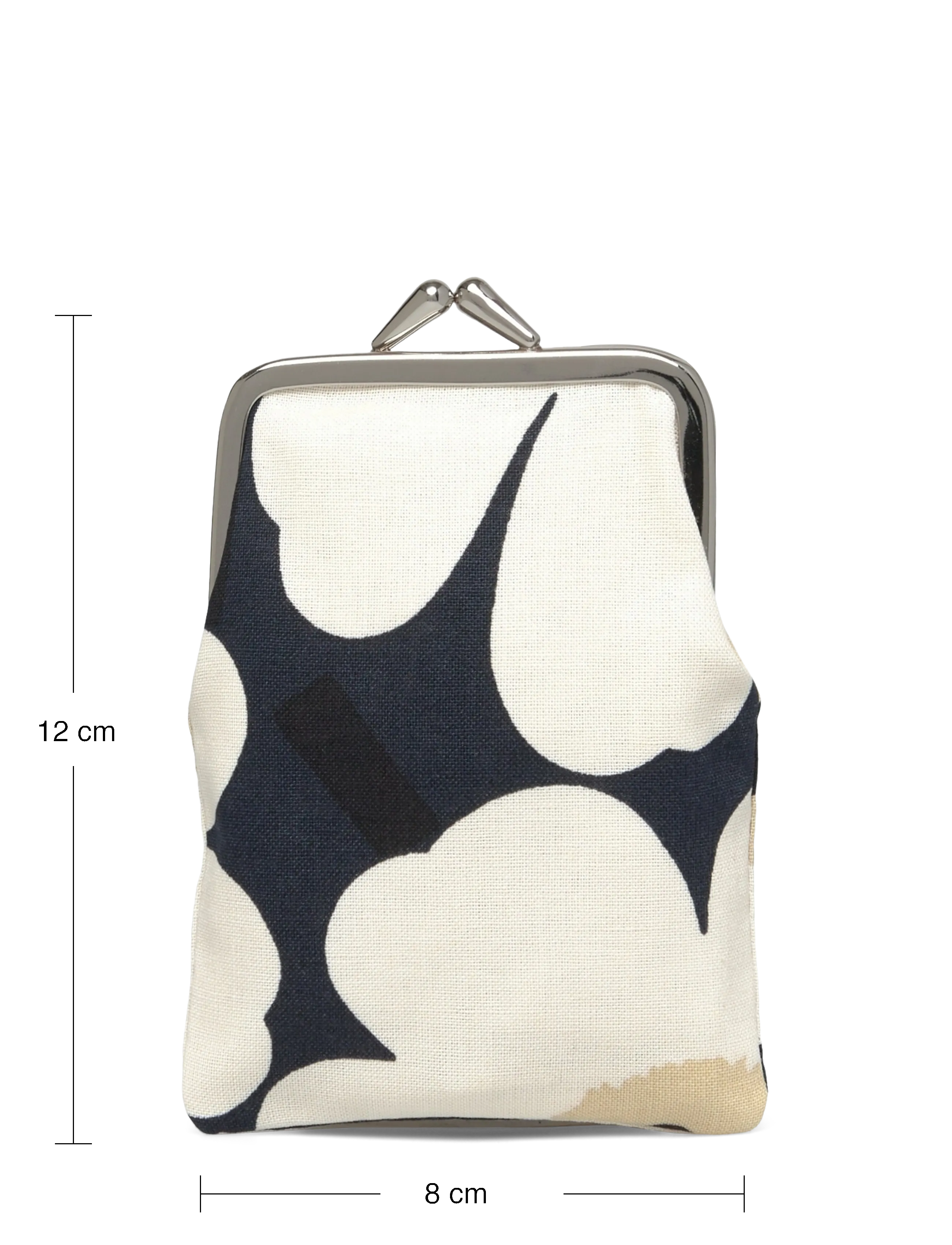 Marimekko - MINI UNIKKO CARD PURSE - mid night blue, cream, hay - 3