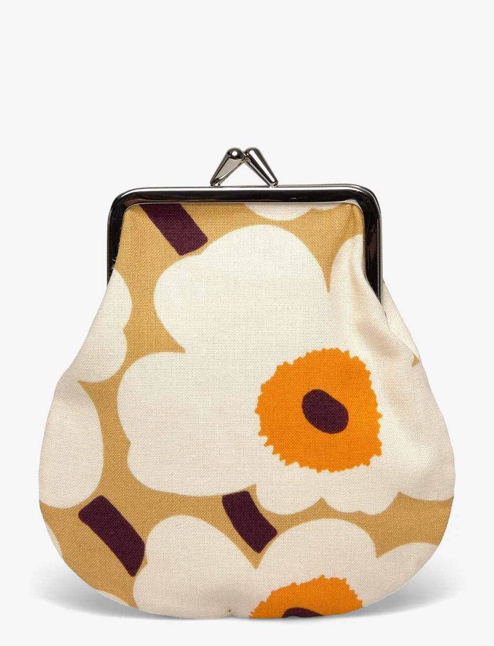Marimekko - MINI UNIKKO PIENI COIN POUCH - portemonnaies - caramel,cream,warm or - 0