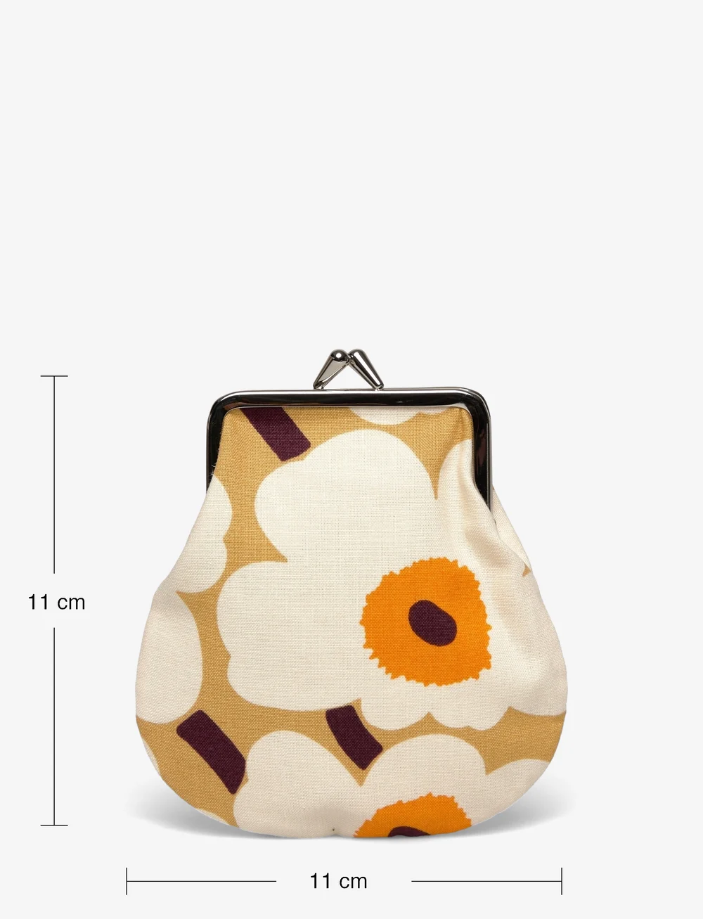 Marimekko - MINI UNIKKO PIENI COIN POUCH - portemonnaies - caramel,cream,warm or - 5