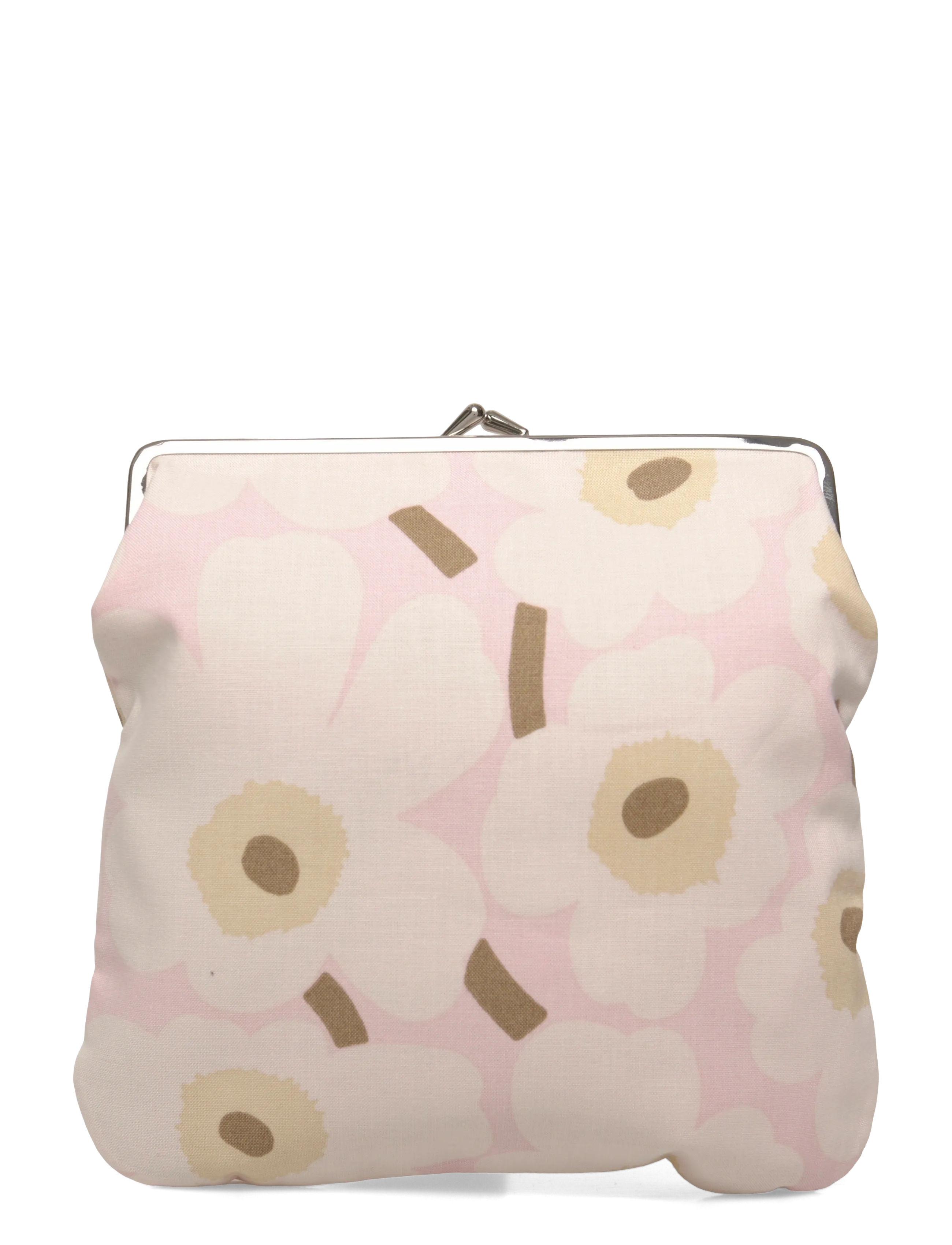 Marimekko MINI UNIKKO ISO PURSE - Clutches - PINK, OFF WHITE, SAND / pink/rose