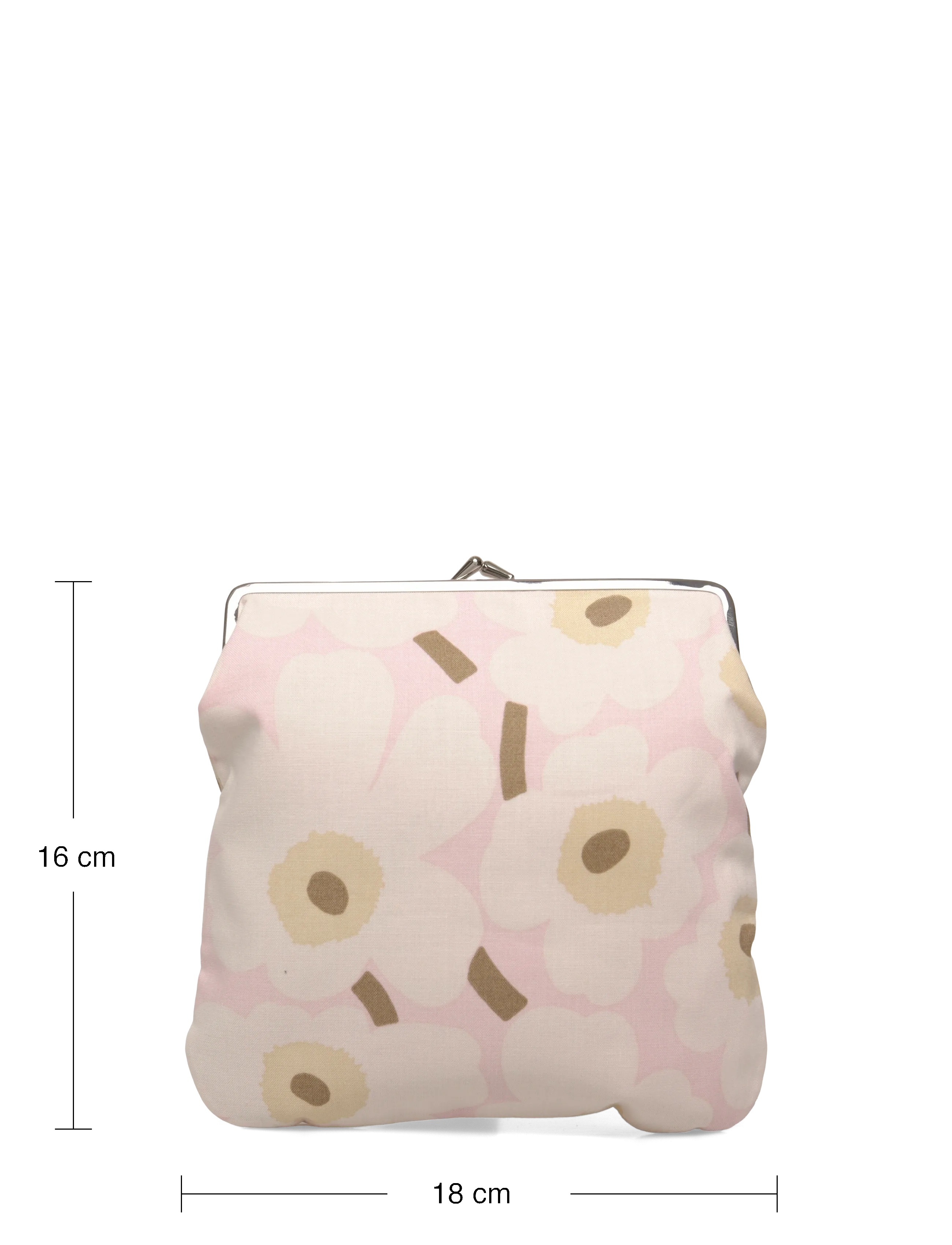 Marimekko - MINI UNIKKO ISO PURSE - pink, off white, sand - 3