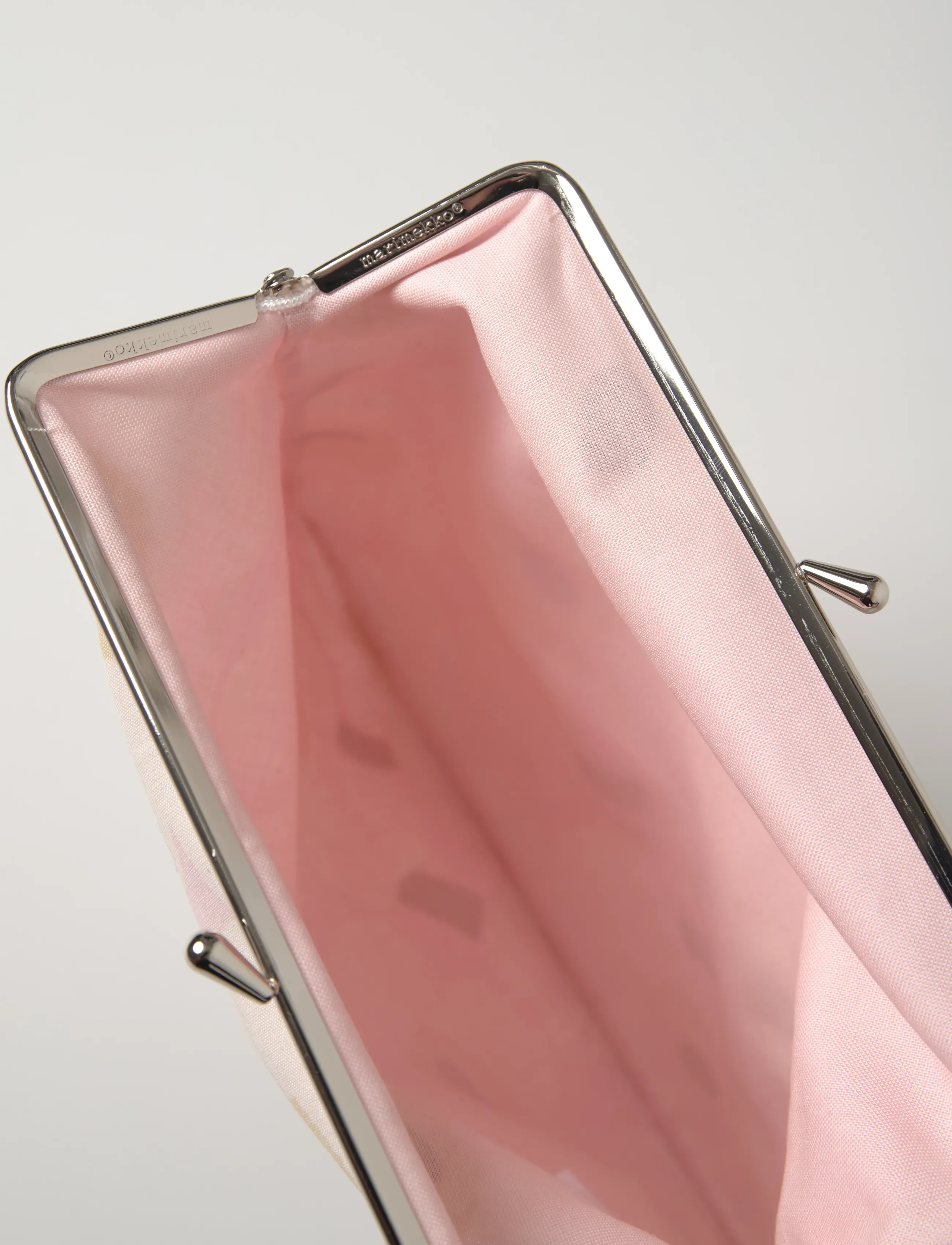 Marimekko - MINI UNIKKO ISO PURSE - pink, off white, sand - 4